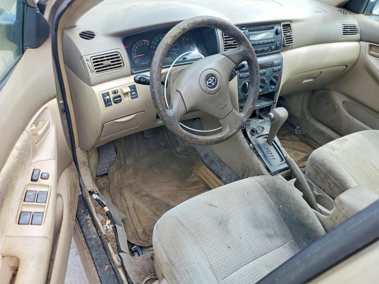 2006 Toyota Corolla Ce Золотой vin: 2T1BR32E46C704435