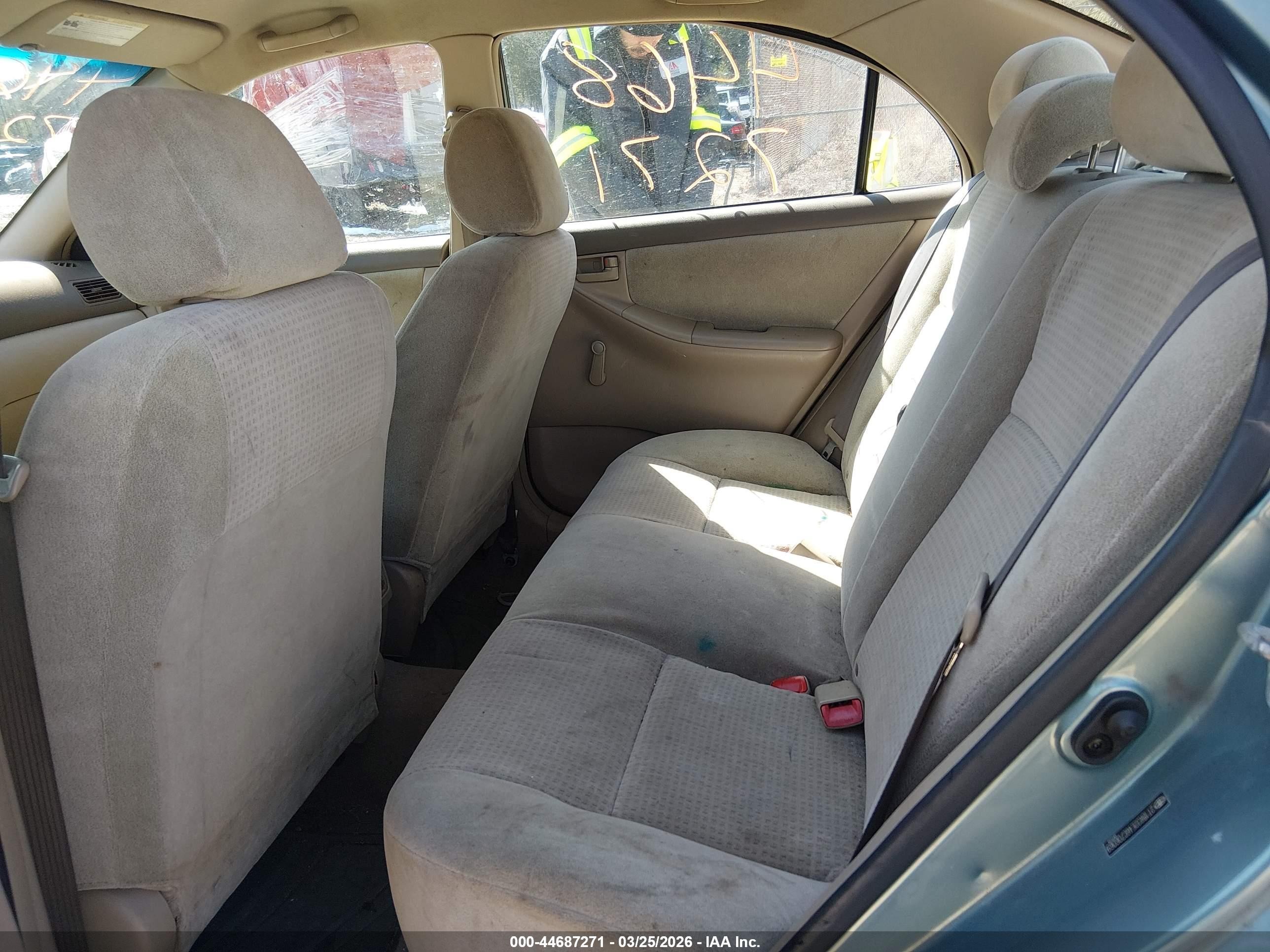 2006 Toyota Corolla Ce Blue vin: 2T1BR32E46C706069