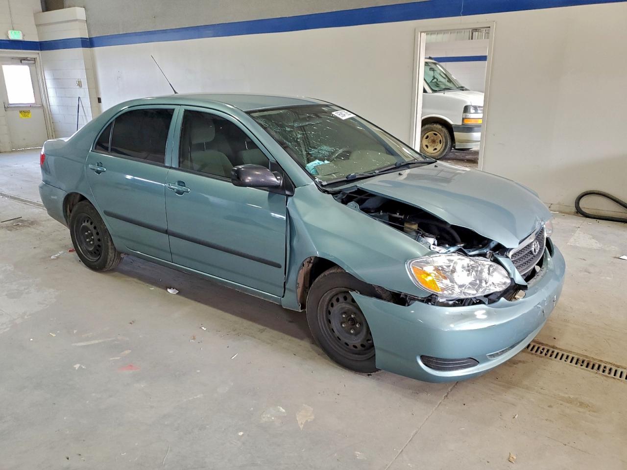 2006 Toyota Corolla Ce Blue vin: 2T1BR32E46C706167