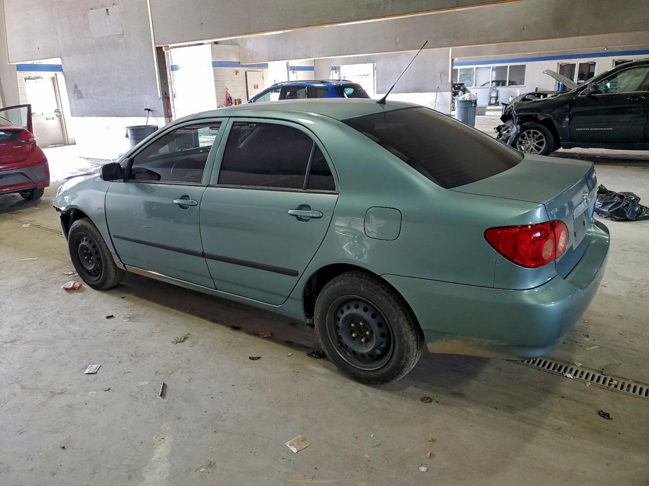 2006 Toyota Corolla Ce Blue vin: 2T1BR32E46C706167