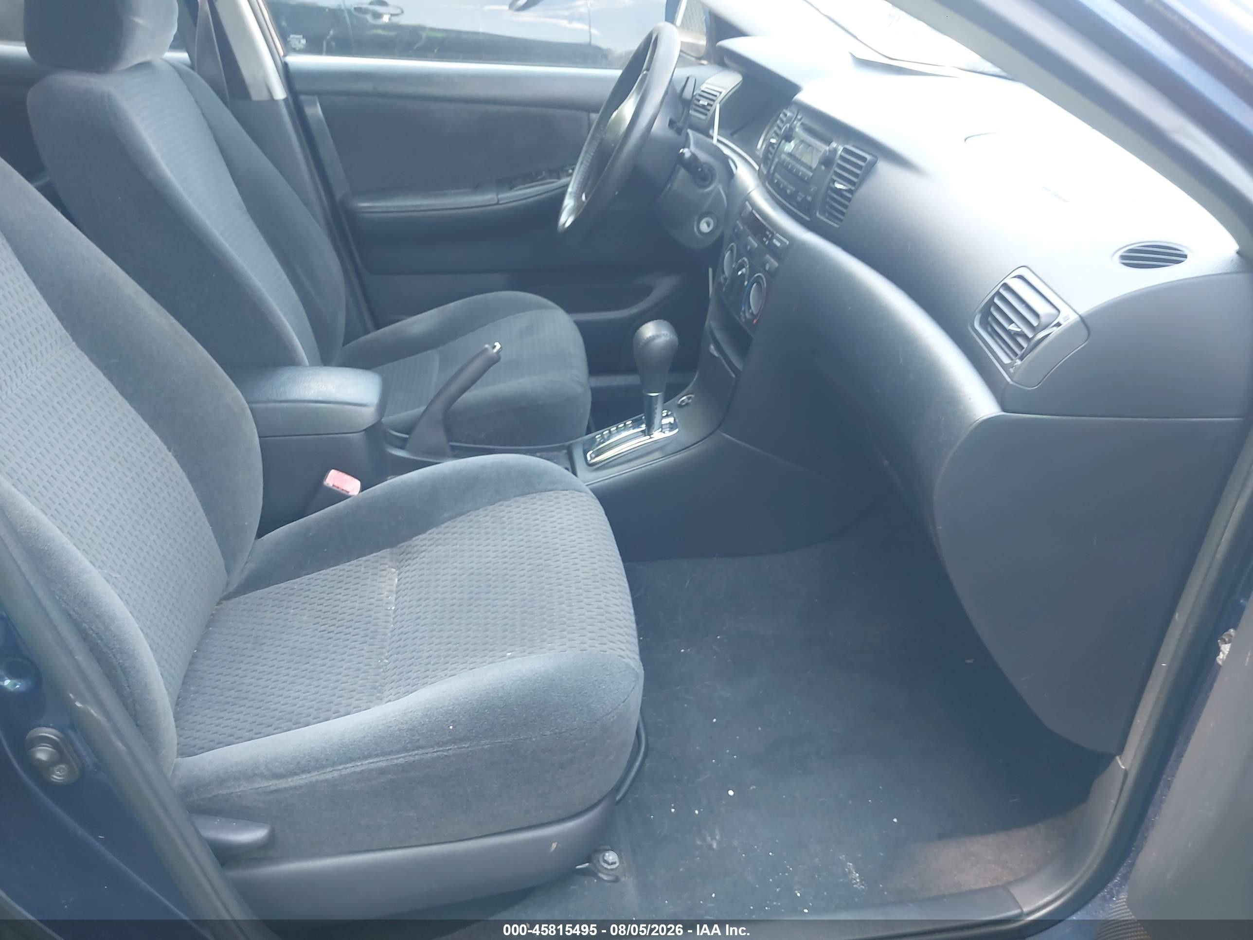 2007 Toyota Corolla S Синий vin: 2T1BR32E47C731619
