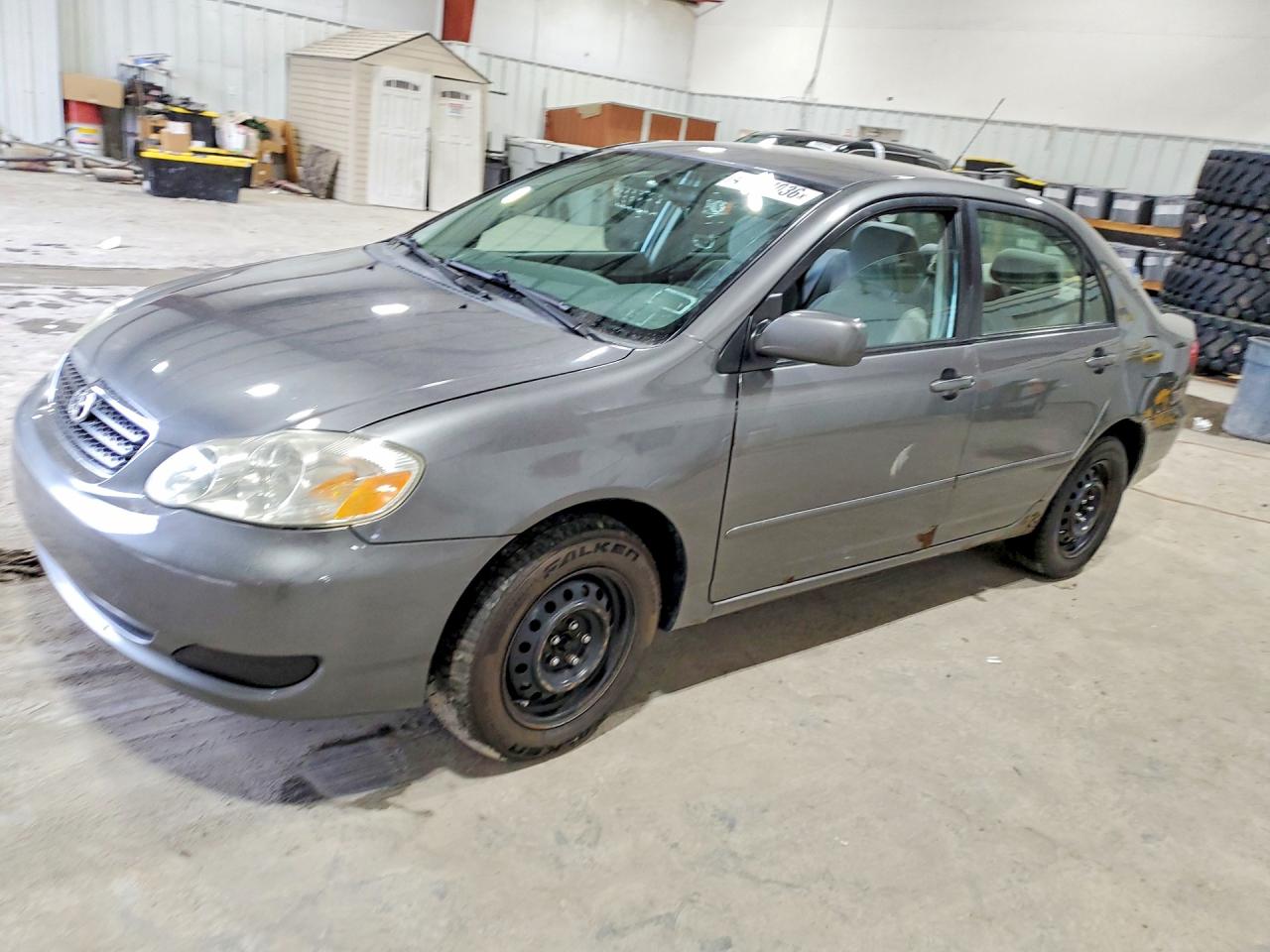 2007 Toyota Corolla Gray vin: 2T1BR32E47C751269