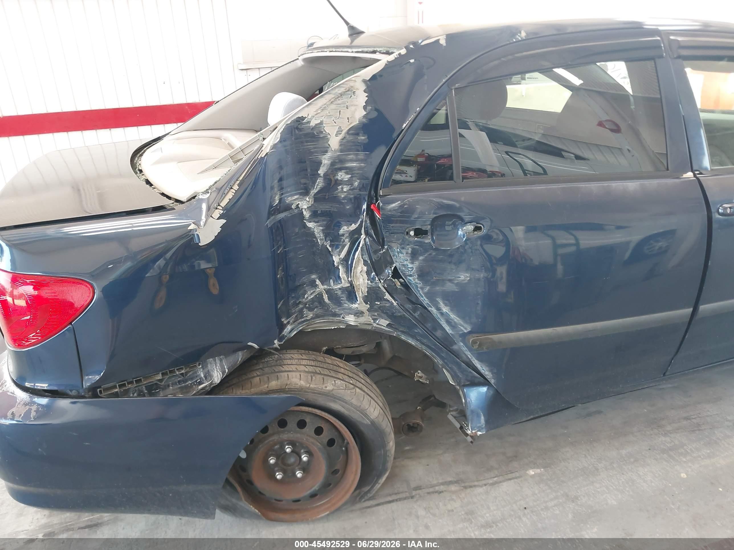 2007 Toyota Corolla Ce Синий vin: 2T1BR32E47C767102