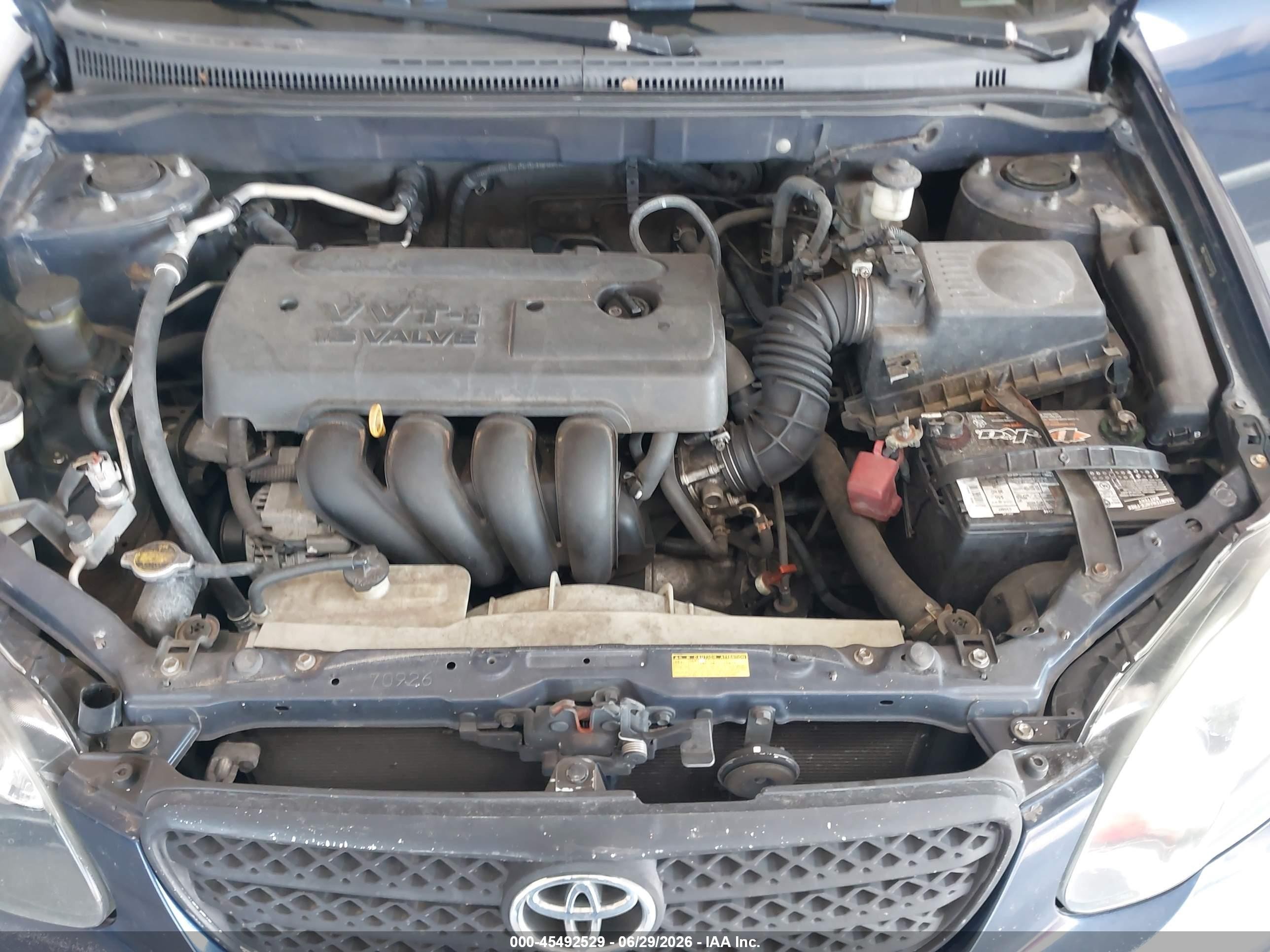 2007 Toyota Corolla Ce Синий vin: 2T1BR32E47C767102
