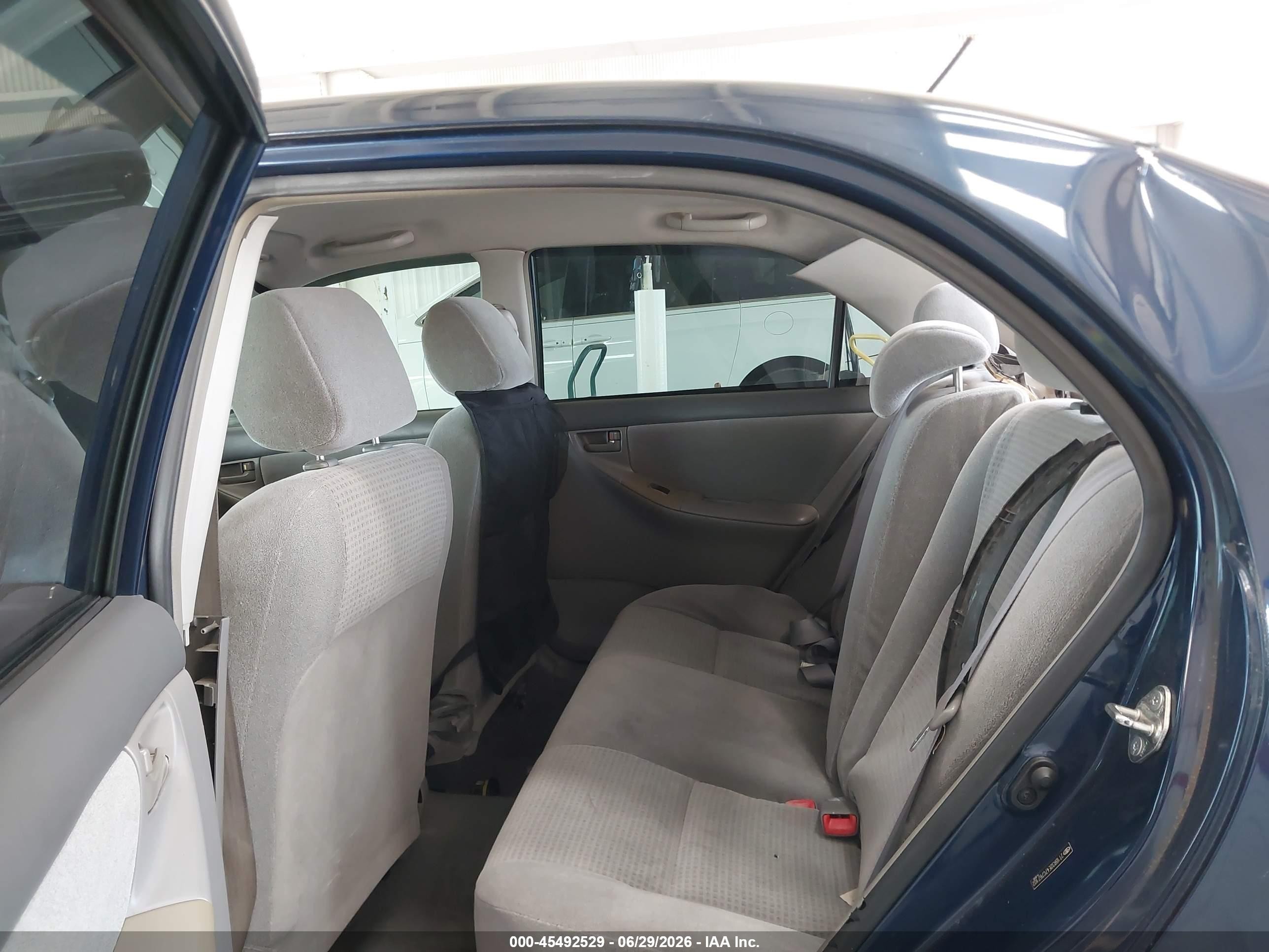 2007 Toyota Corolla Ce Синий vin: 2T1BR32E47C767102