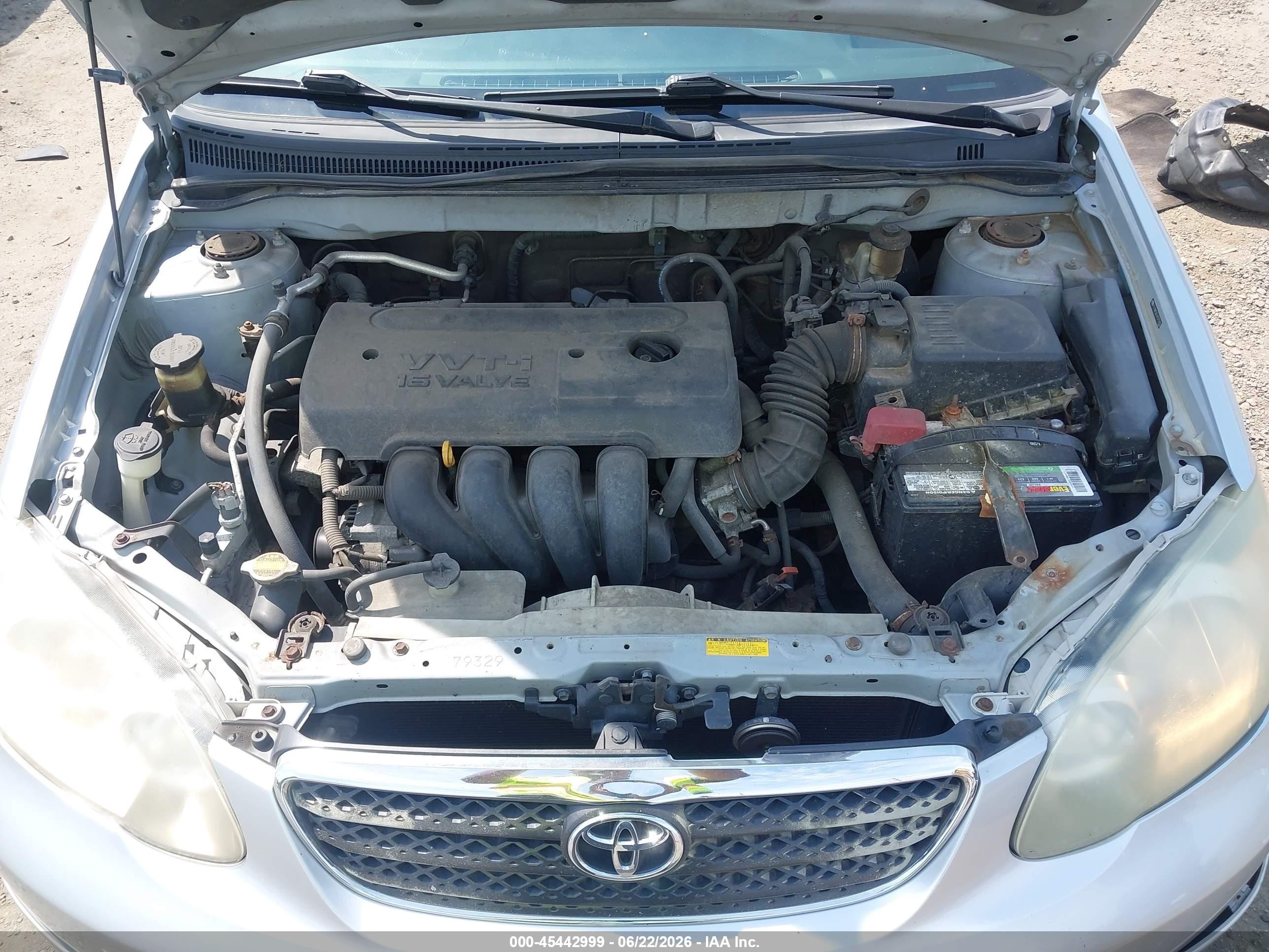 2007 Toyota Corolla S Silver vin: 2T1BR32E47C772932