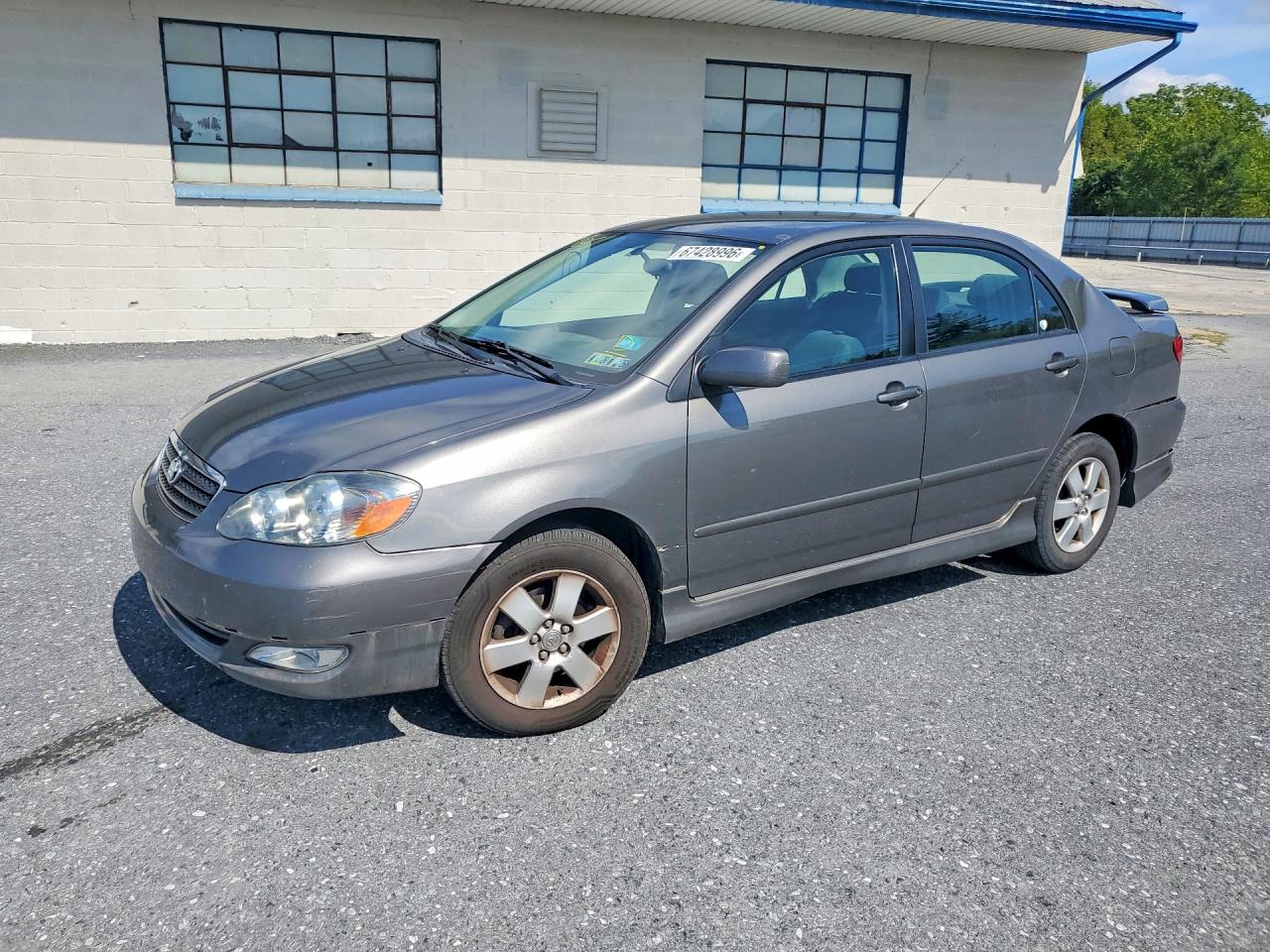 2007 Toyota Corolla S Gray vin: 2T1BR32E47C773675