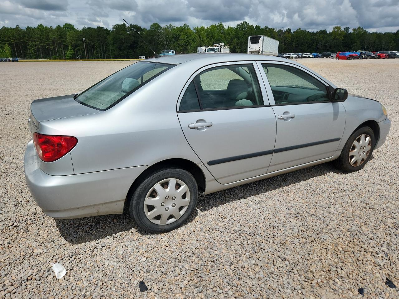 2007 Toyota Corolla Ce Silver vin: 2T1BR32E47C796325