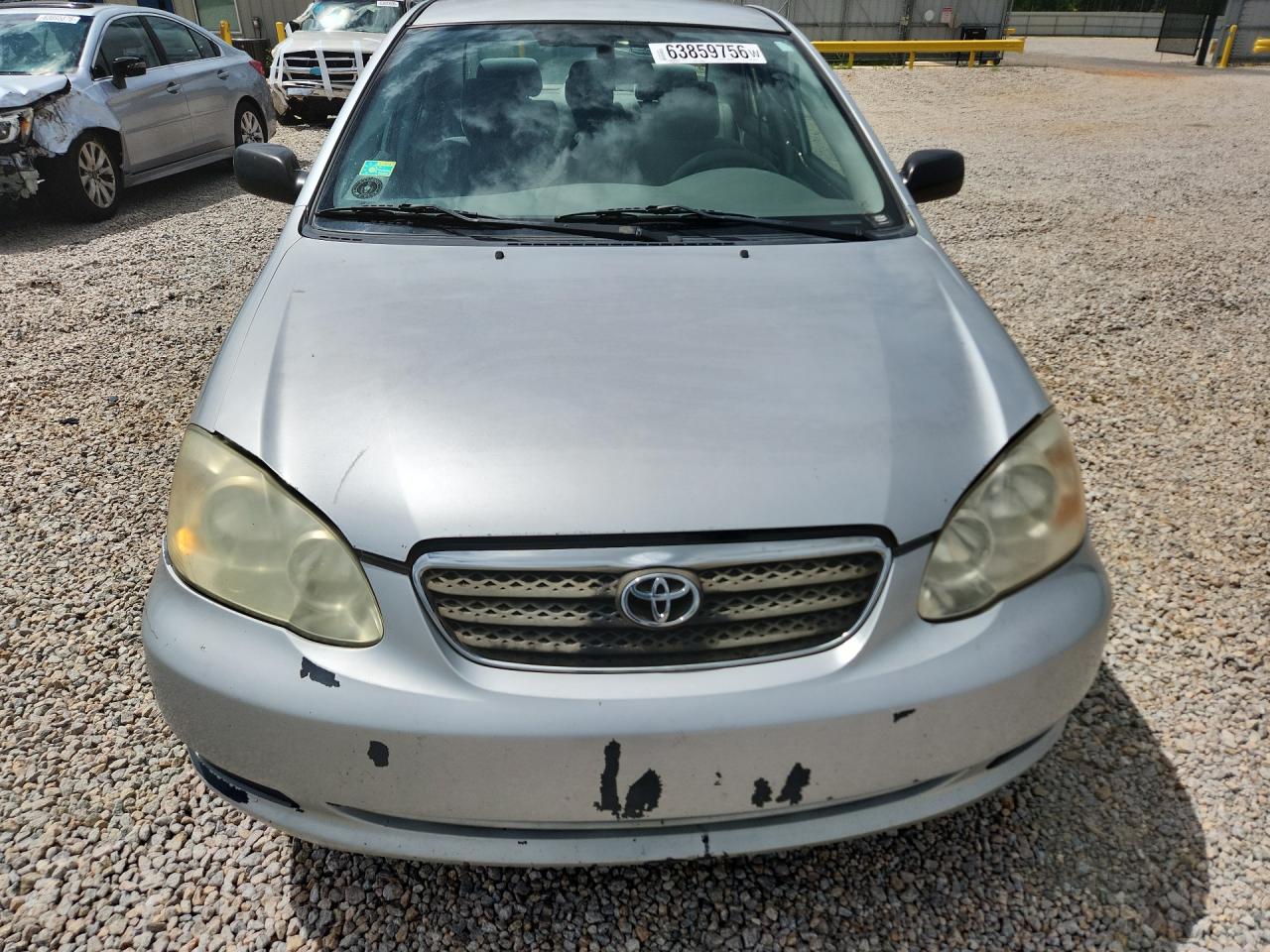 2007 Toyota Corolla Ce Silver vin: 2T1BR32E47C796325