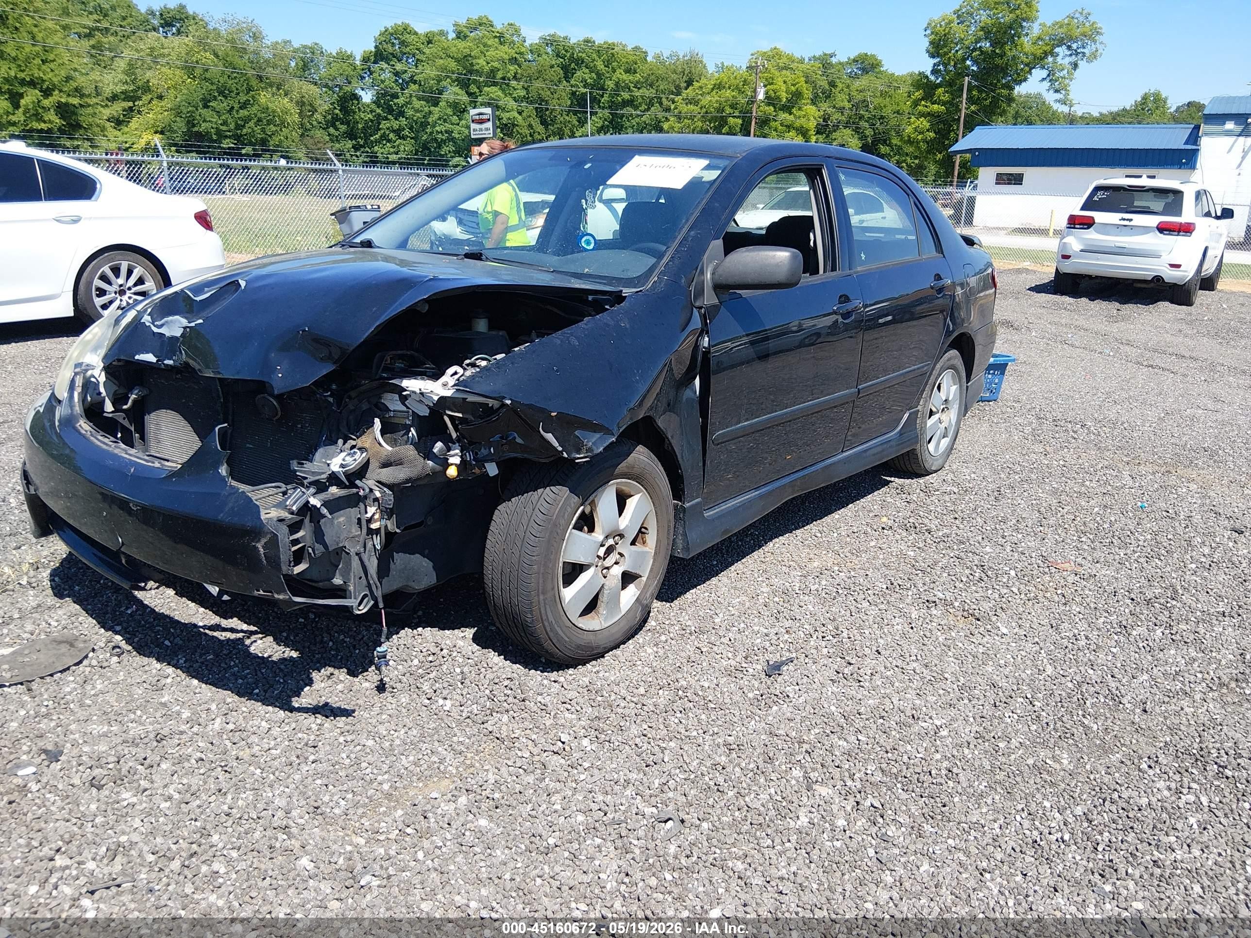 2007 Toyota Corolla S Black vin: 2T1BR32E47C811227