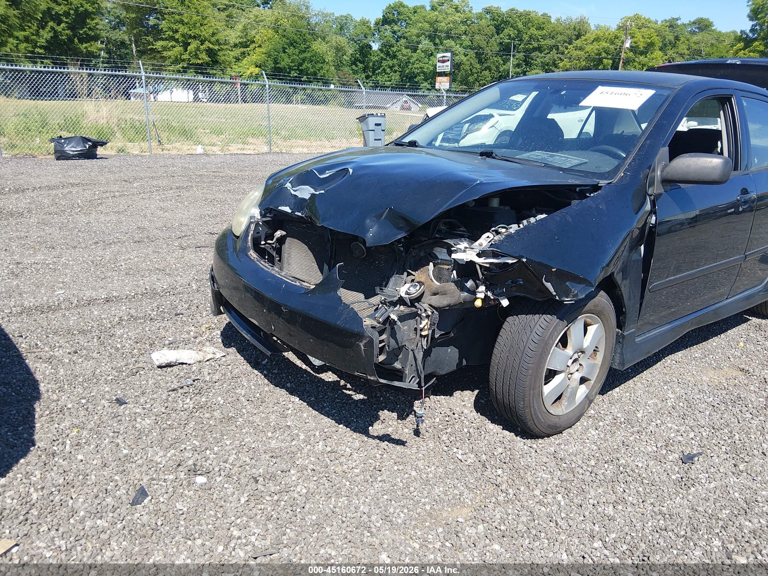 2007 Toyota Corolla S Black vin: 2T1BR32E47C811227