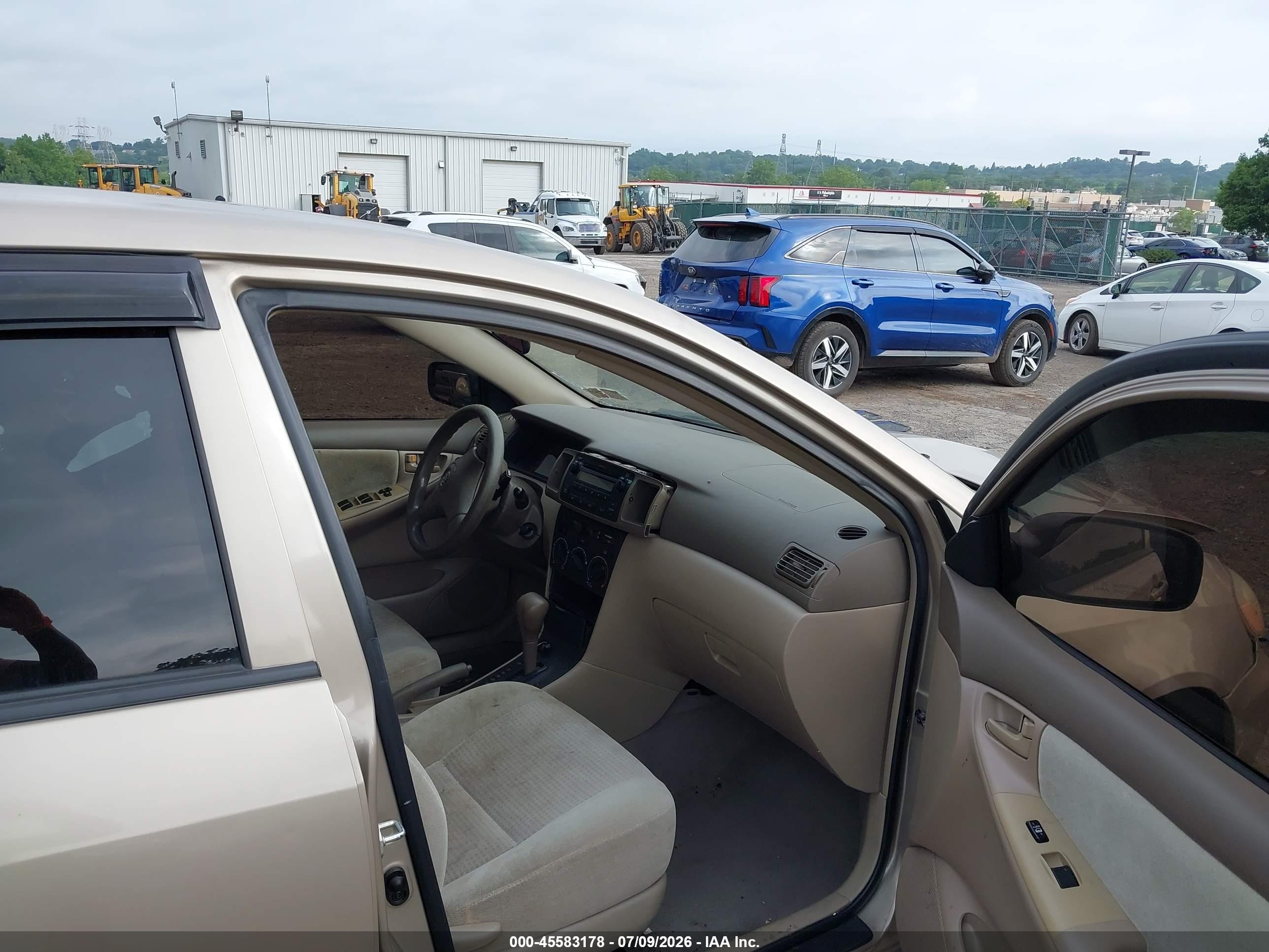 2007 Toyota Corolla Ce Champagne vin: 2T1BR32E47C822471