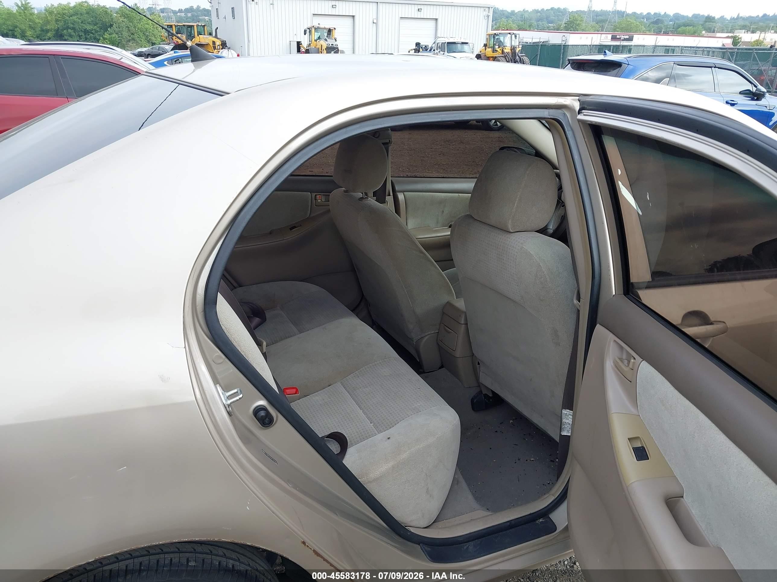 2007 Toyota Corolla Ce Champagne vin: 2T1BR32E47C822471