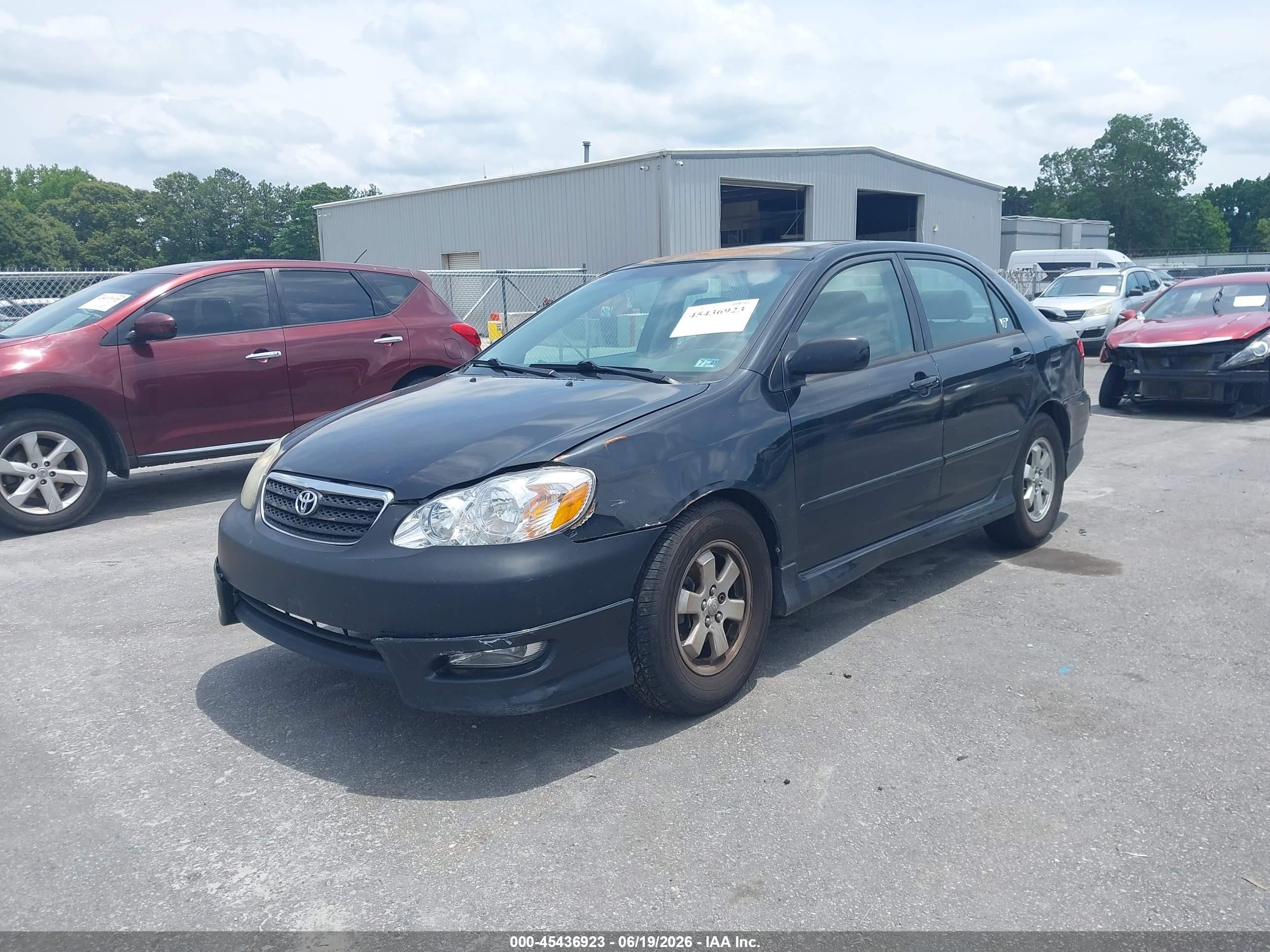 2008 Toyota Corolla S Black vin: 2T1BR32E48C872739