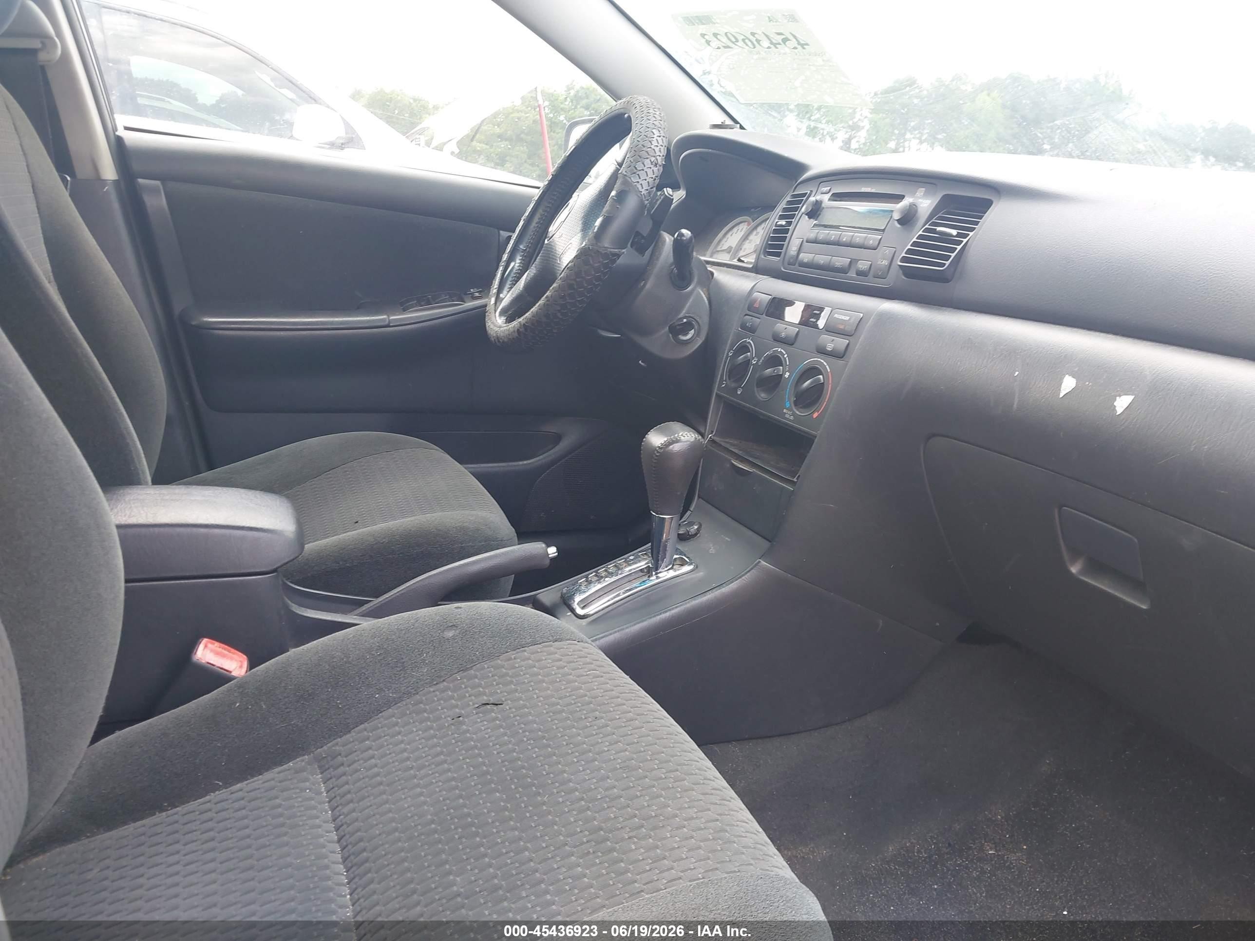 2008 Toyota Corolla S Black vin: 2T1BR32E48C872739