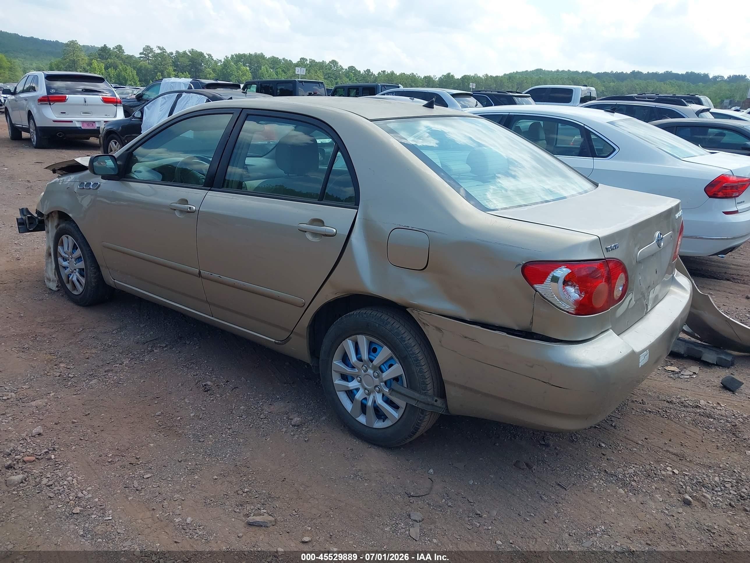 2008 Toyota Corolla Le Silver vin: 2T1BR32E48C875124