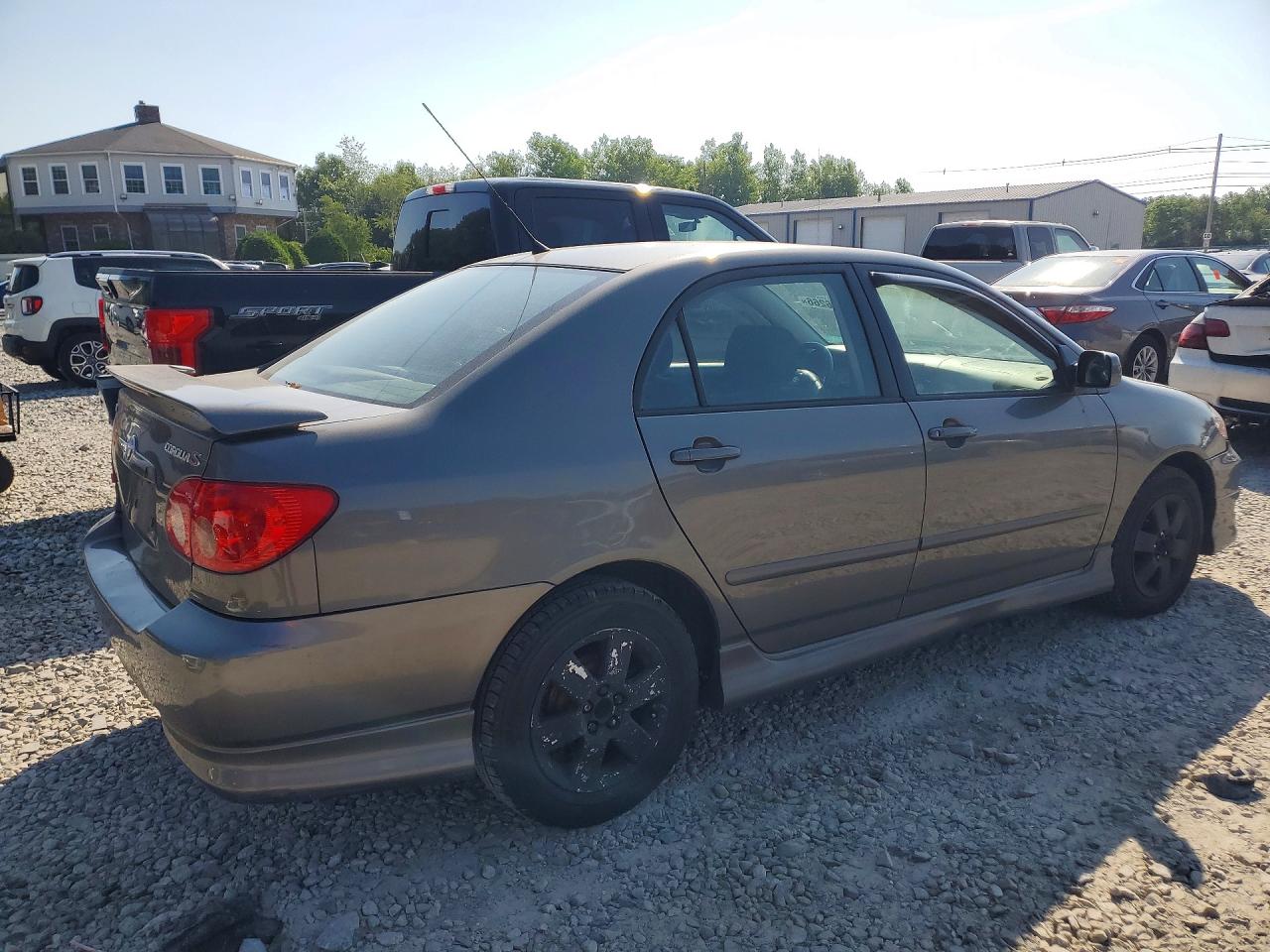 2008 Toyota Corolla S Серый vin: 2T1BR32E48C882915