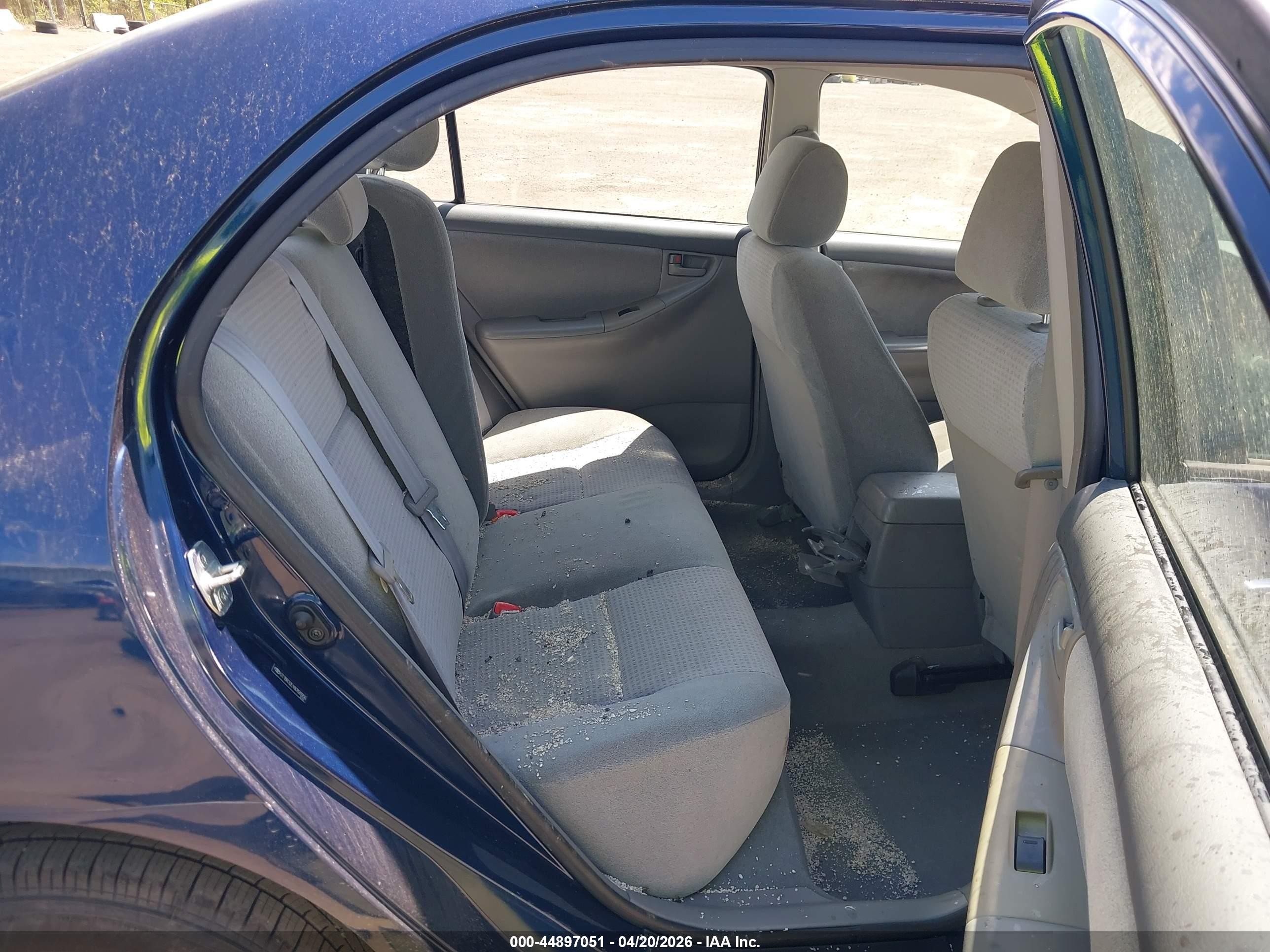 2008 Toyota Corolla Ce Blue vin: 2T1BR32E48C899956