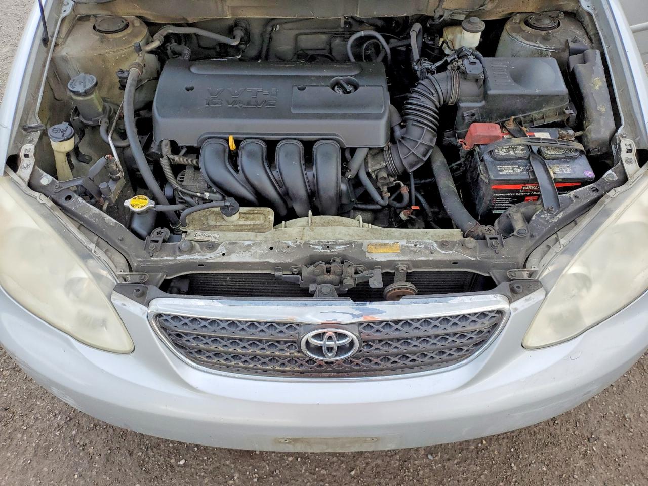 2008 Toyota Corolla Ce Silver vin: 2T1BR32E48C906209