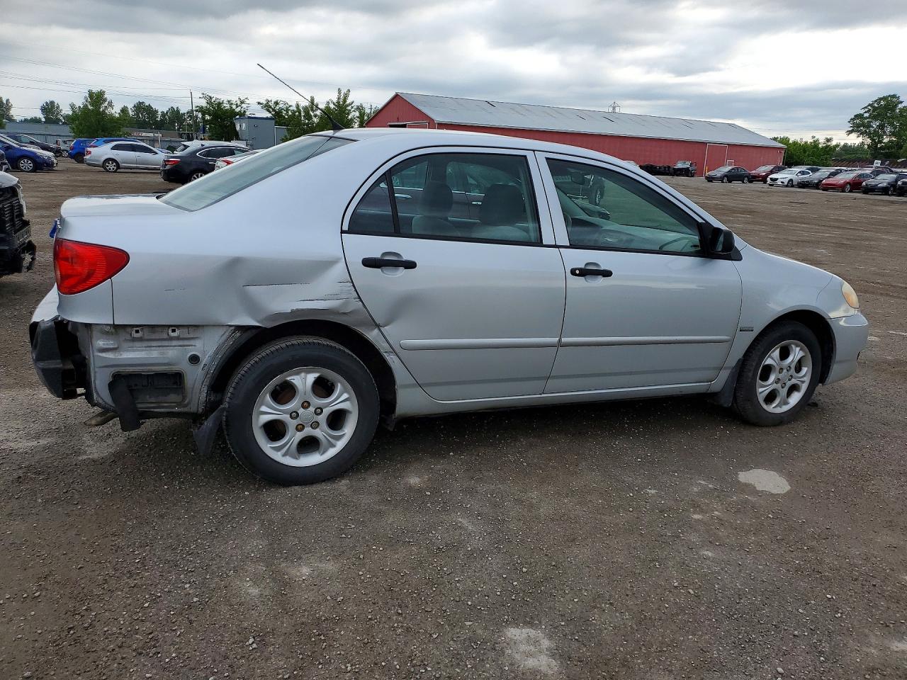 2008 Toyota Corolla Ce Silver vin: 2T1BR32E48C906209