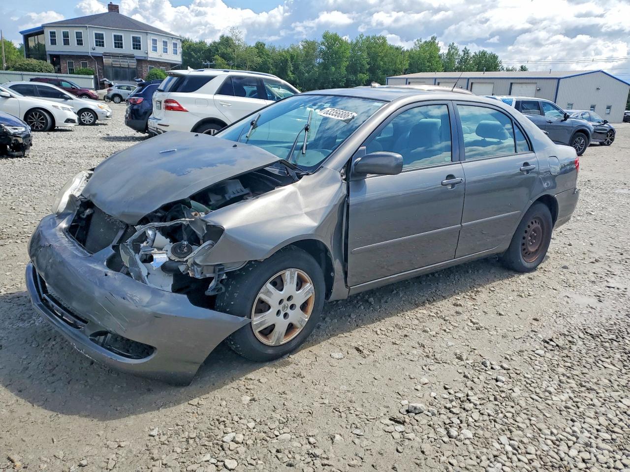 2008 Toyota Corolla Le Серый vin: 2T1BR32E48C911832