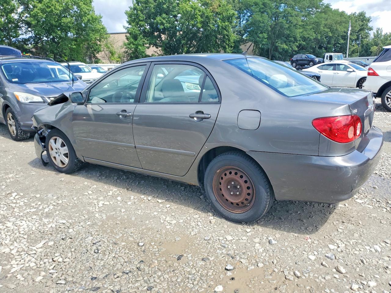 2008 Toyota Corolla Le Серый vin: 2T1BR32E48C911832