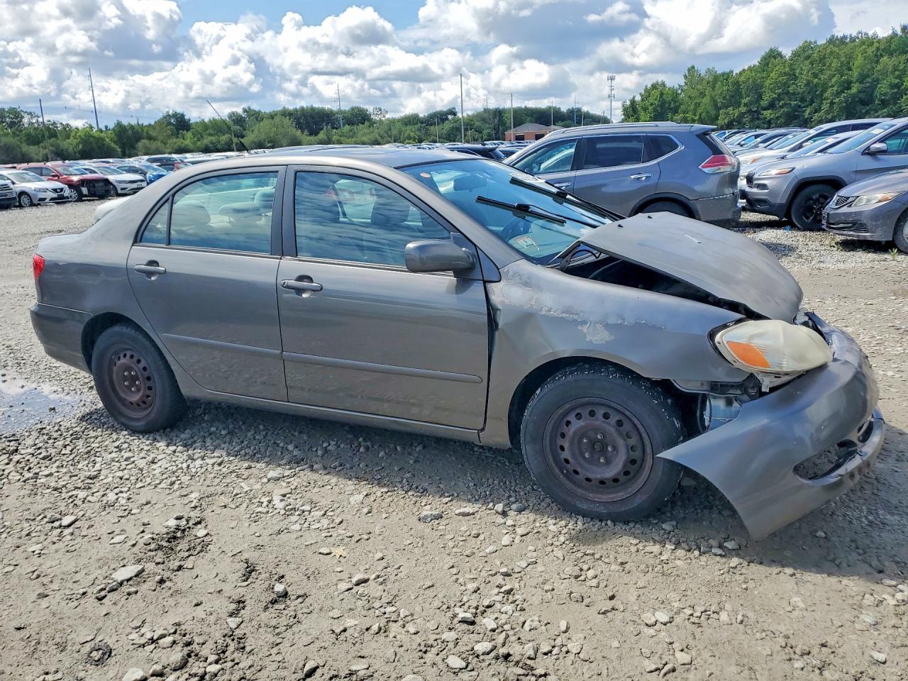 2008 Toyota Corolla Le Серый vin: 2T1BR32E48C911832