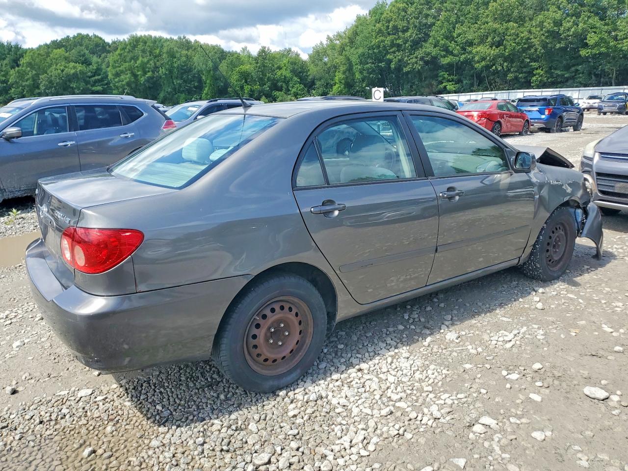 2008 Toyota Corolla Le Серый vin: 2T1BR32E48C911832