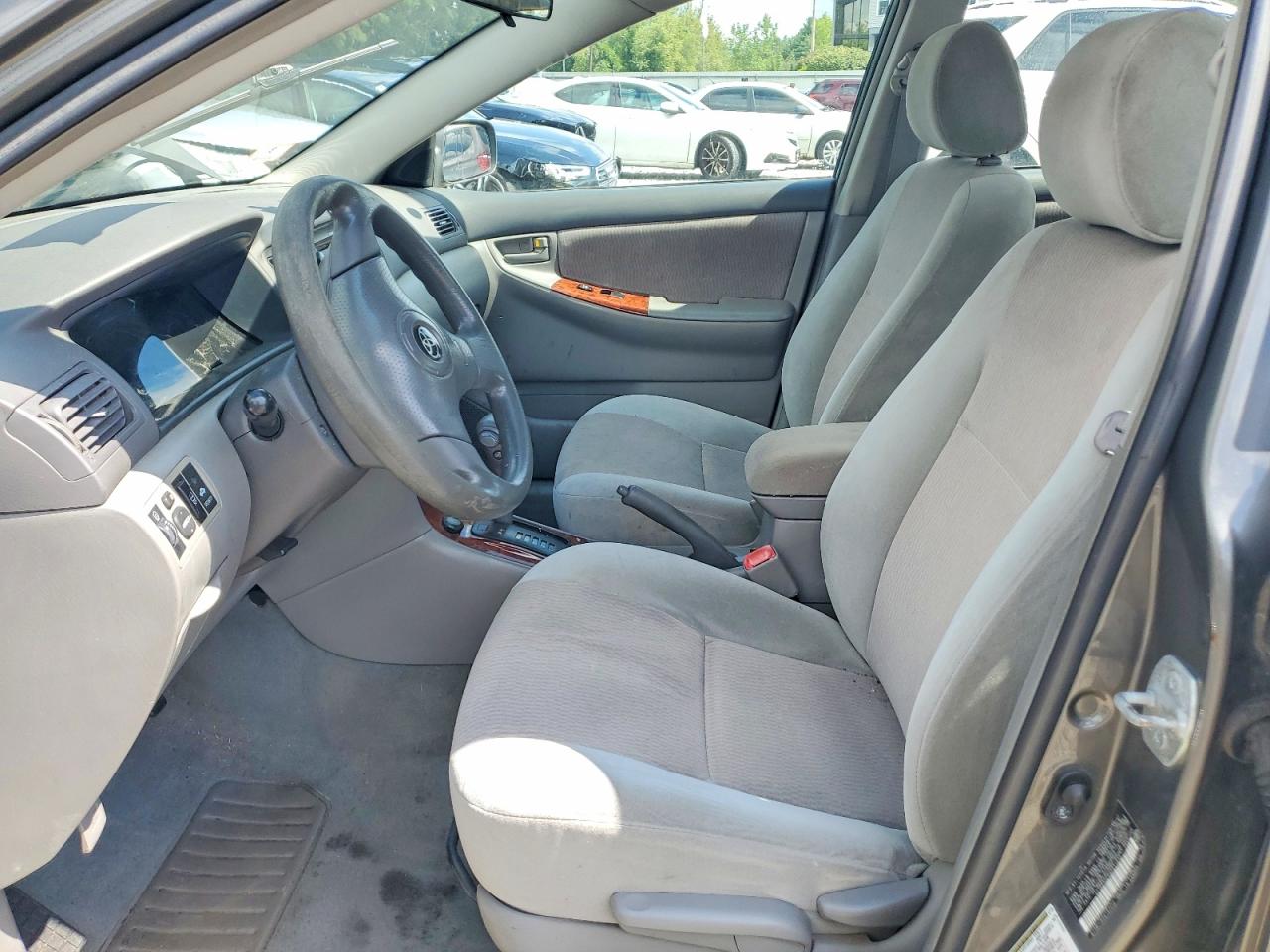 2008 Toyota Corolla Le Серый vin: 2T1BR32E48C911832