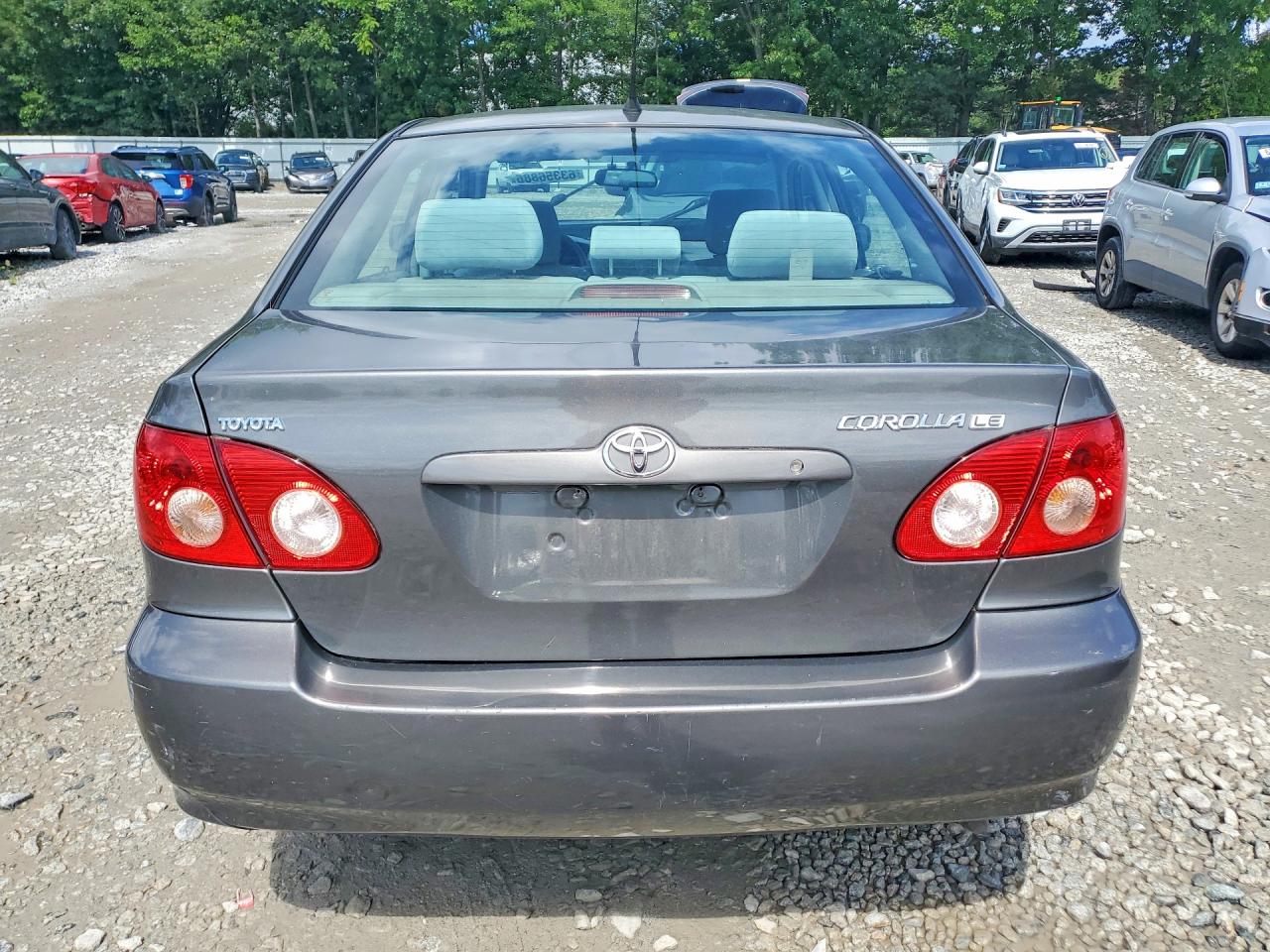 2008 Toyota Corolla Le Серый vin: 2T1BR32E48C911832