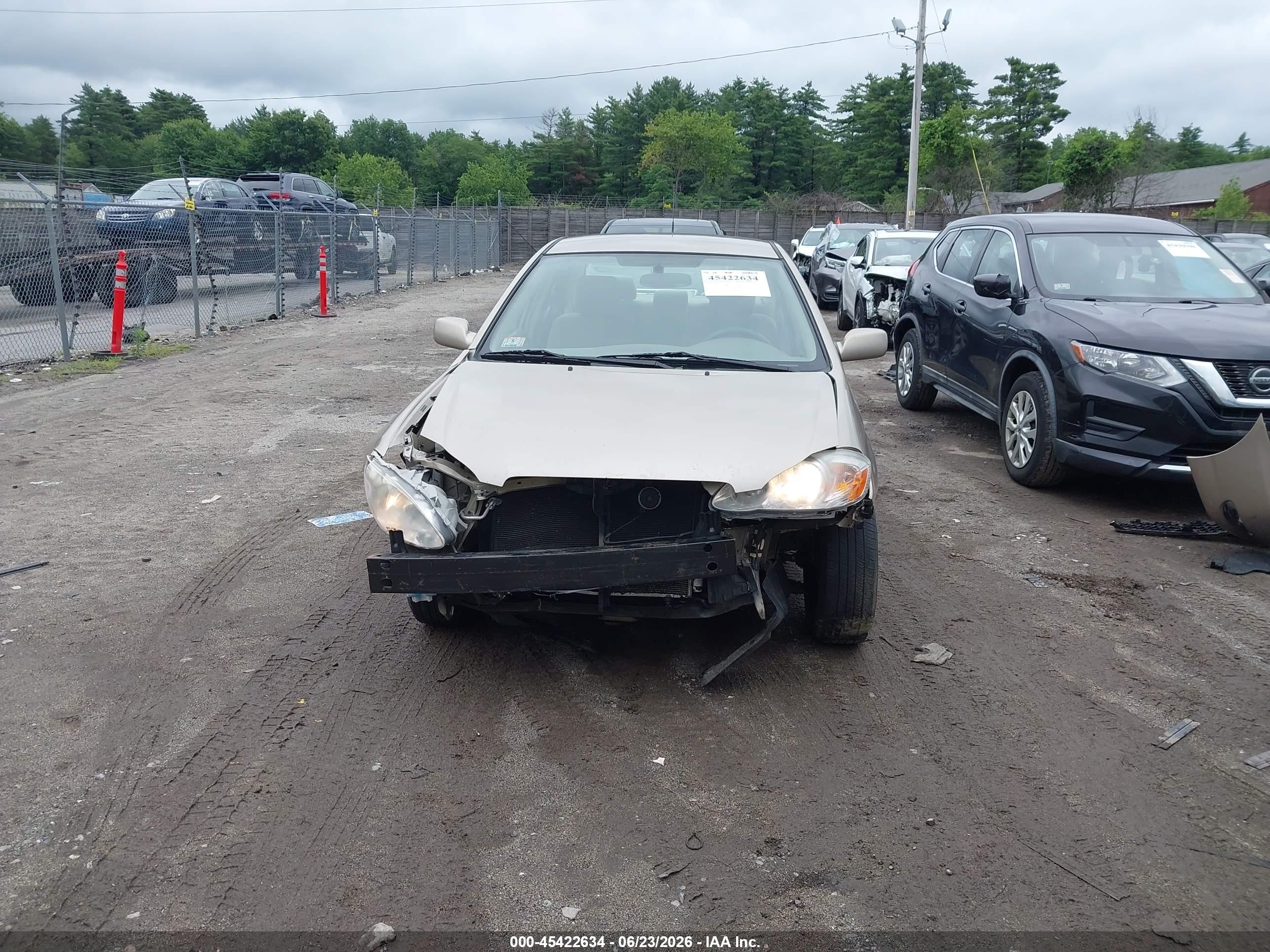 2008 Toyota Corolla Le Tan vin: 2T1BR32E48C935600