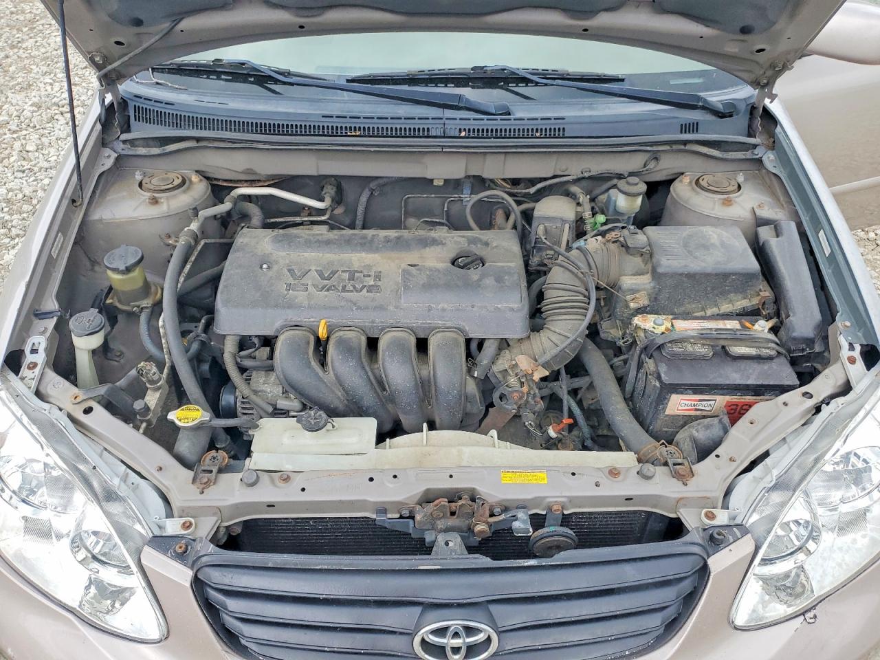 2003 Toyota Corolla Le Gold vin: 2T1BR32E53C112750