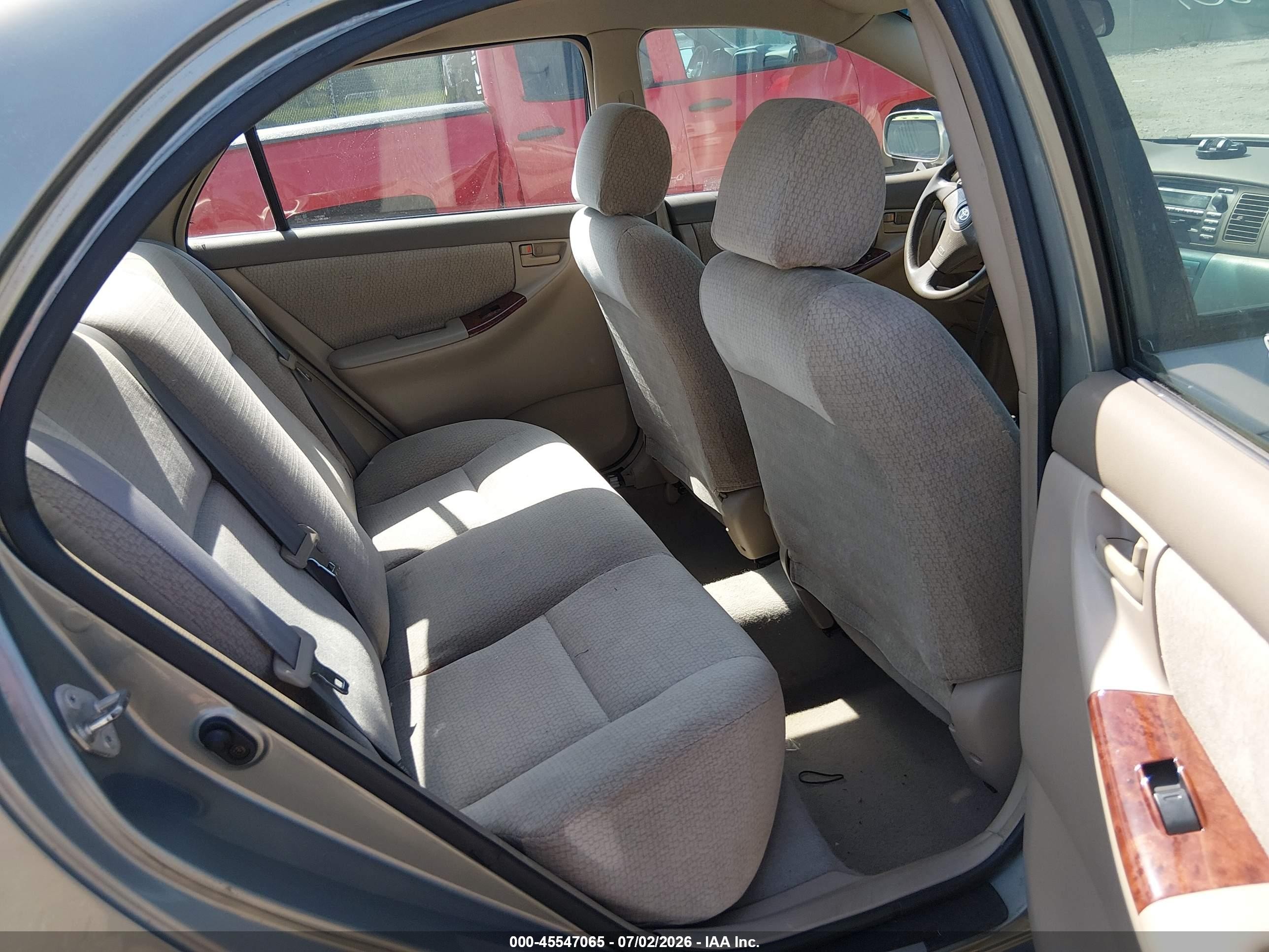 2004 Toyota Corolla Le Серый vin: 2T1BR32E54C300203