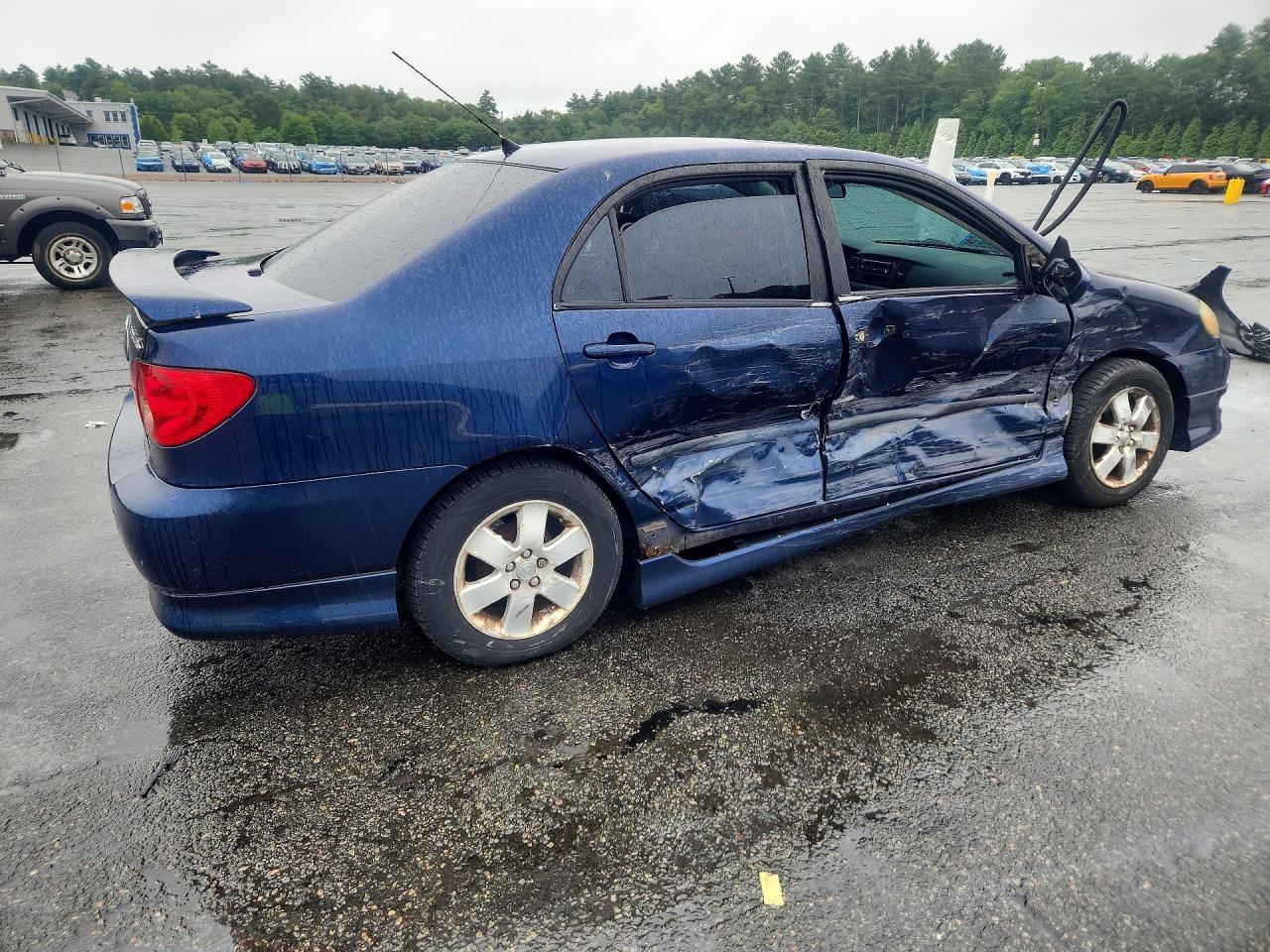 2005 Toyota Corolla S Blue vin: 2T1BR32E55C354800