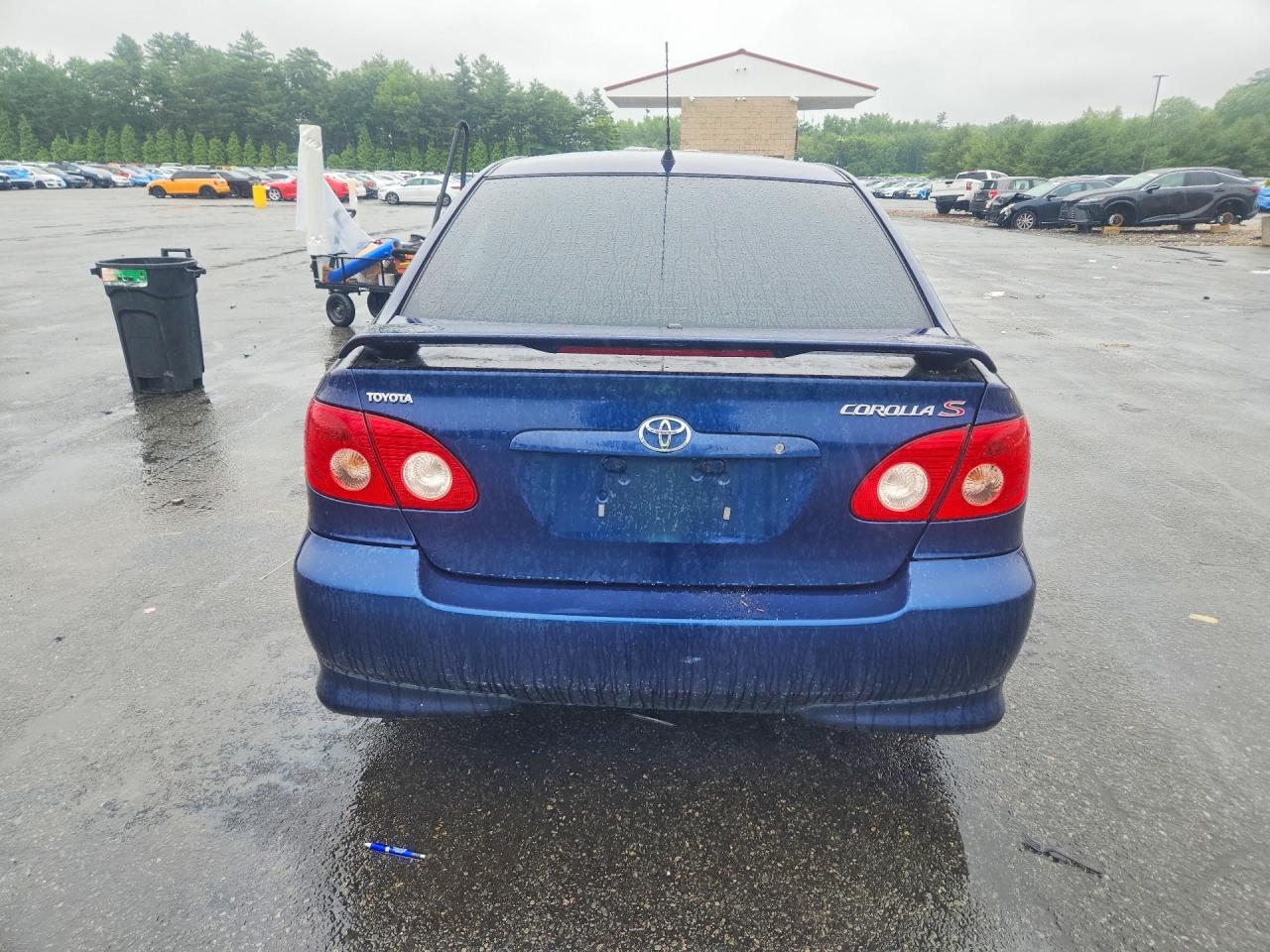 2005 Toyota Corolla S Blue vin: 2T1BR32E55C354800