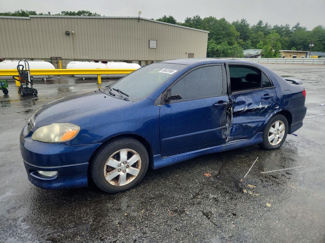 2005 Toyota Corolla S Blue vin: 2T1BR32E55C354800