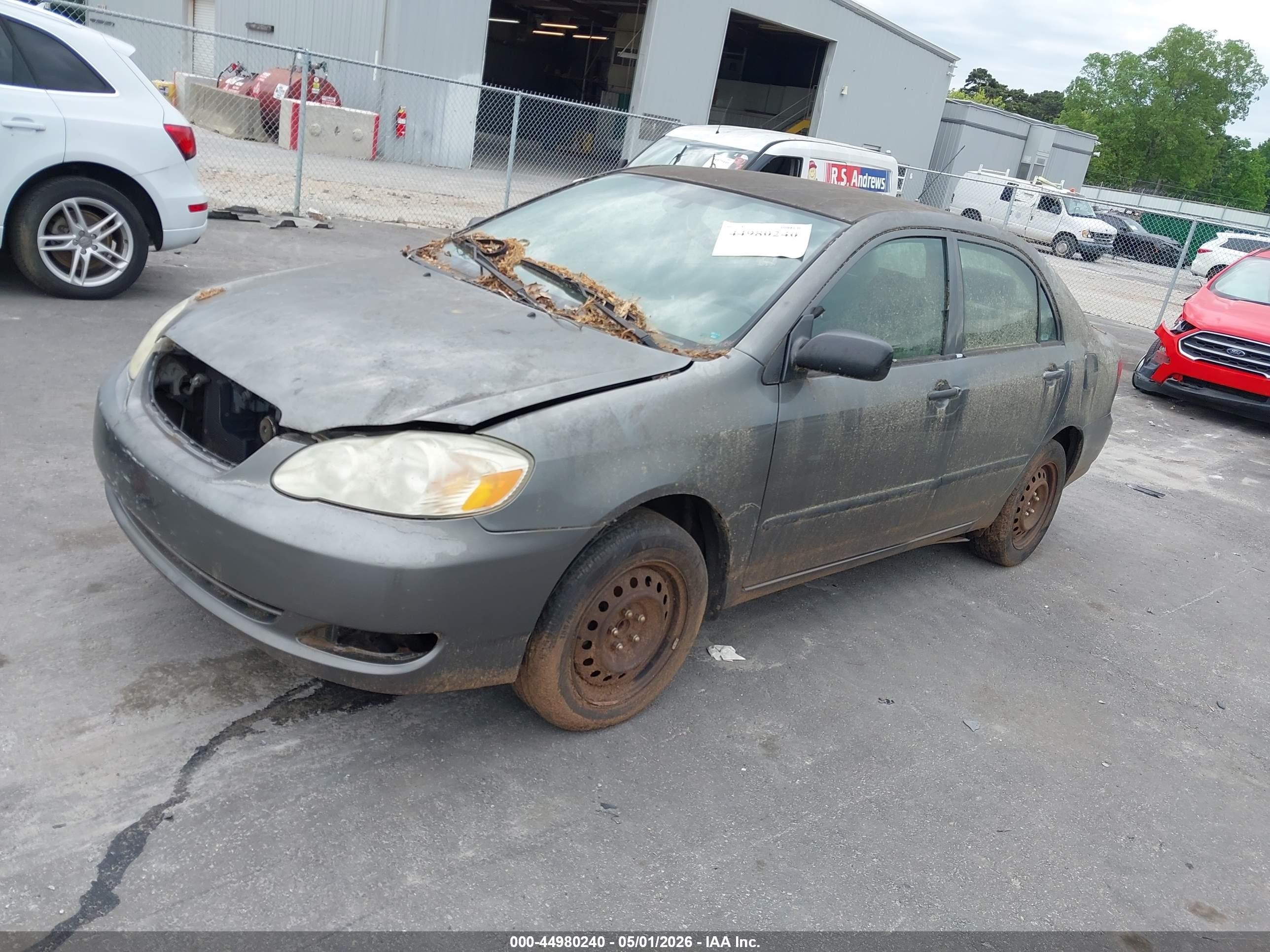 2005 Toyota Corolla Ce Silver vin: 2T1BR32E55C431214