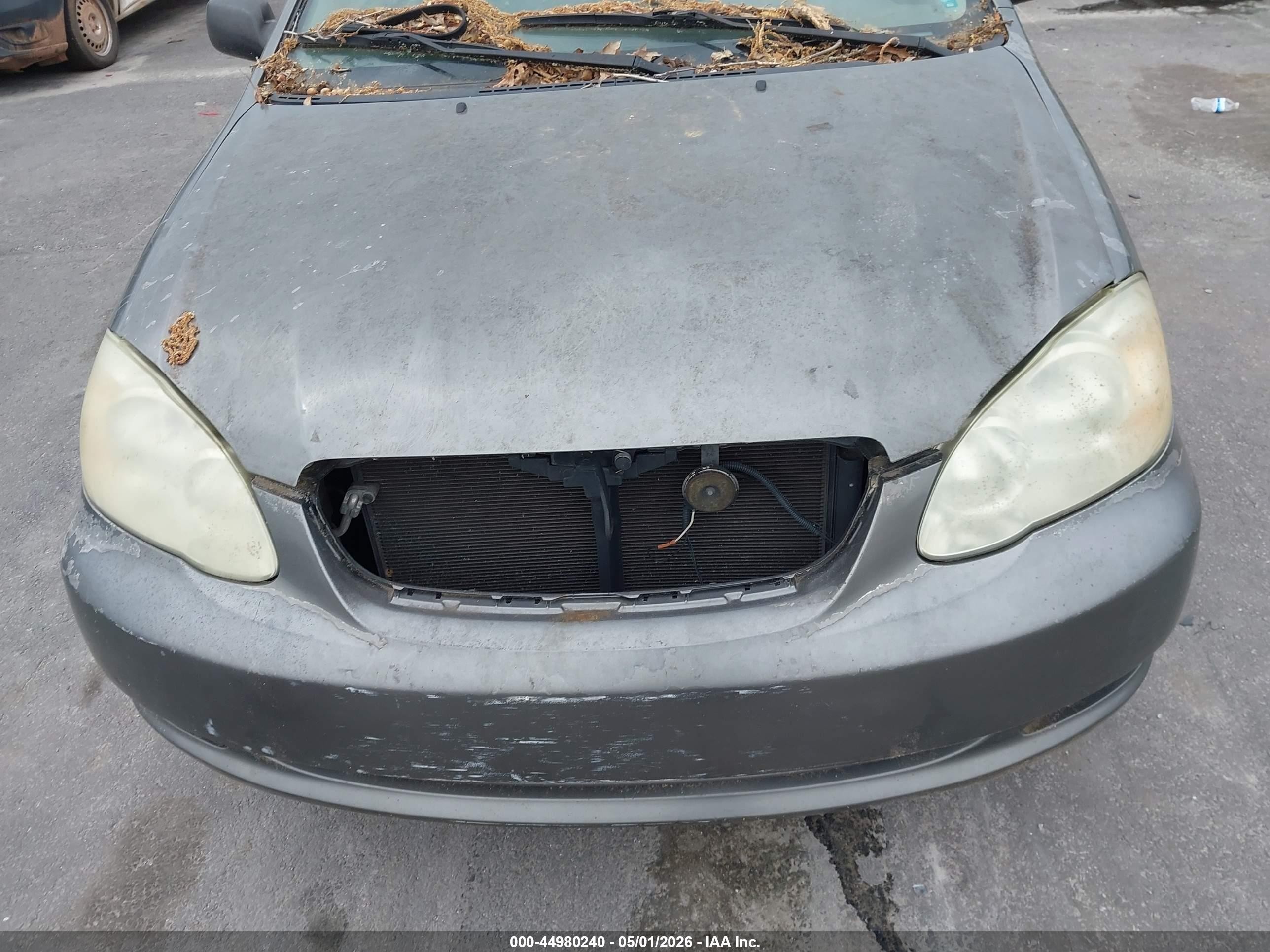 2005 Toyota Corolla Ce Silver vin: 2T1BR32E55C431214
