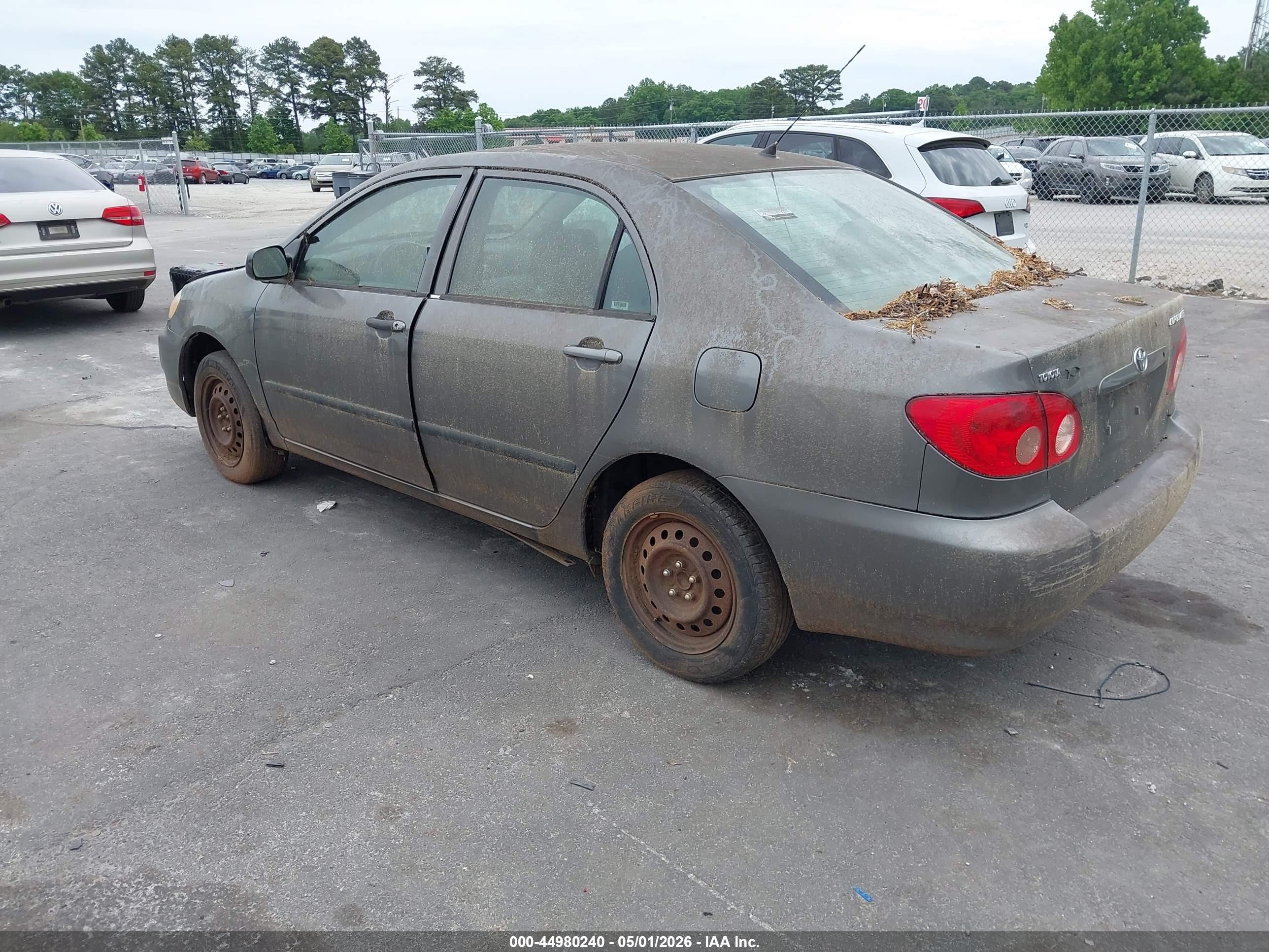 2005 Toyota Corolla Ce Silver vin: 2T1BR32E55C431214