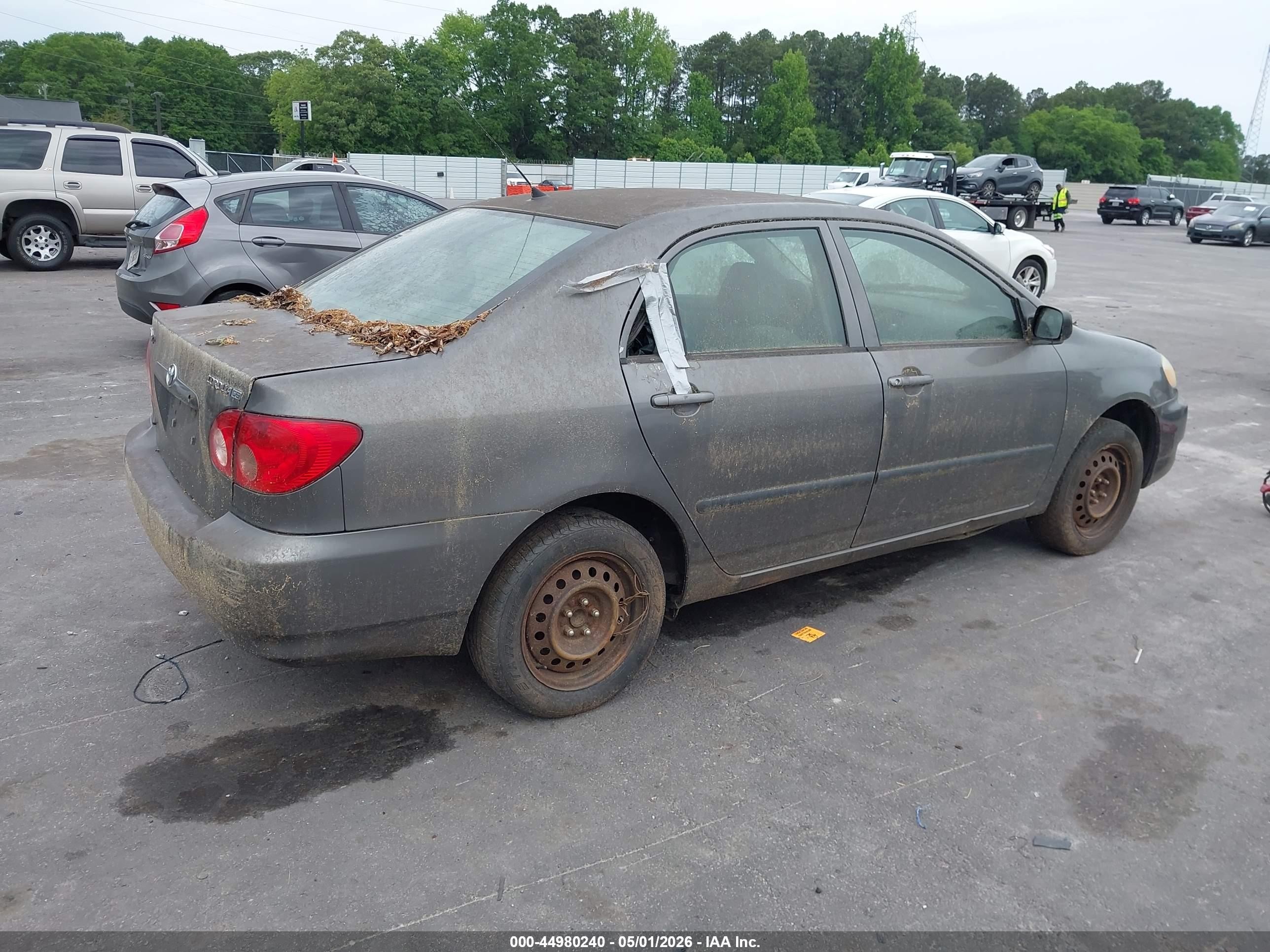2005 Toyota Corolla Ce Silver vin: 2T1BR32E55C431214