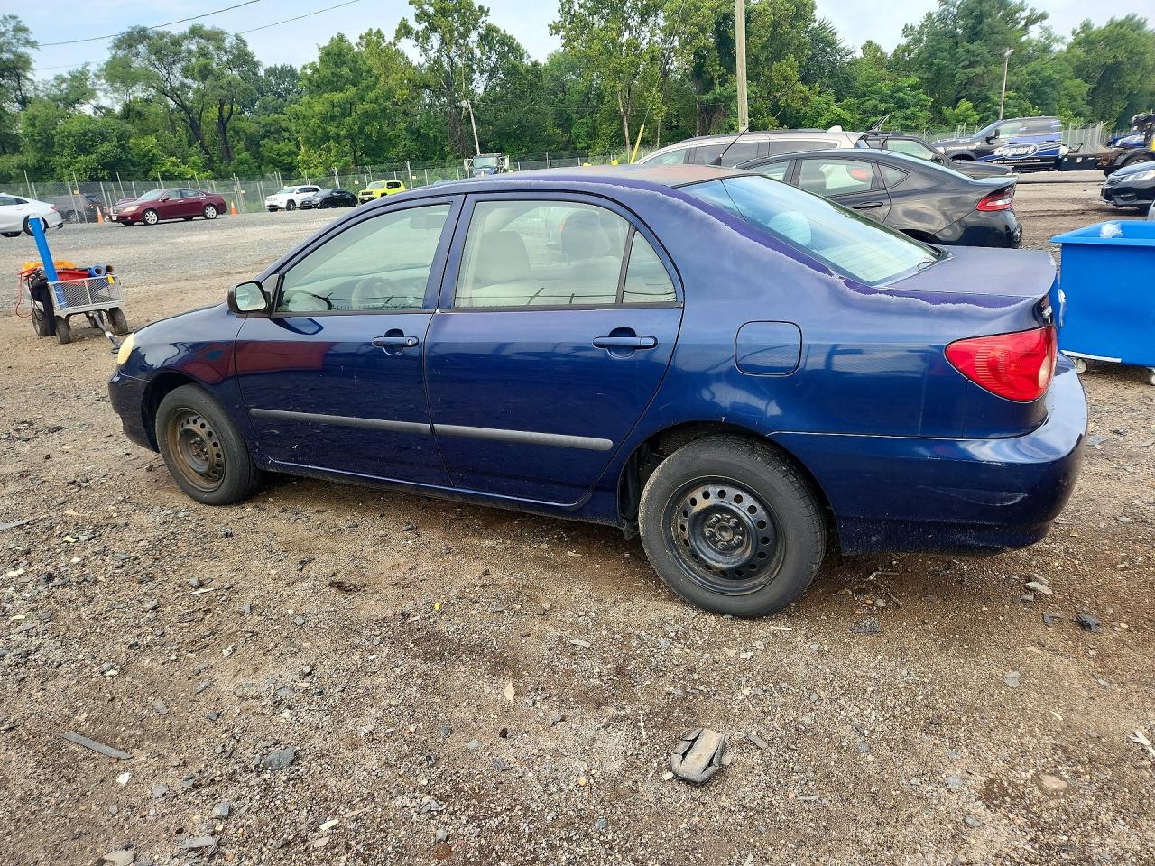 2005 Toyota Corolla Ce Blue vin: 2T1BR32E55C440334