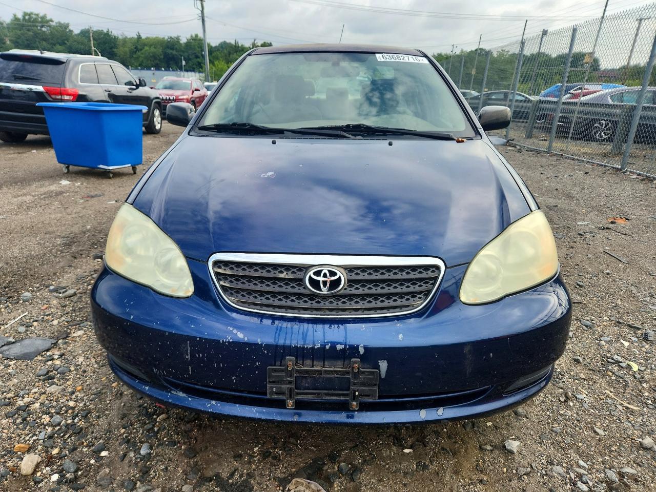 2005 Toyota Corolla Ce Blue vin: 2T1BR32E55C440334