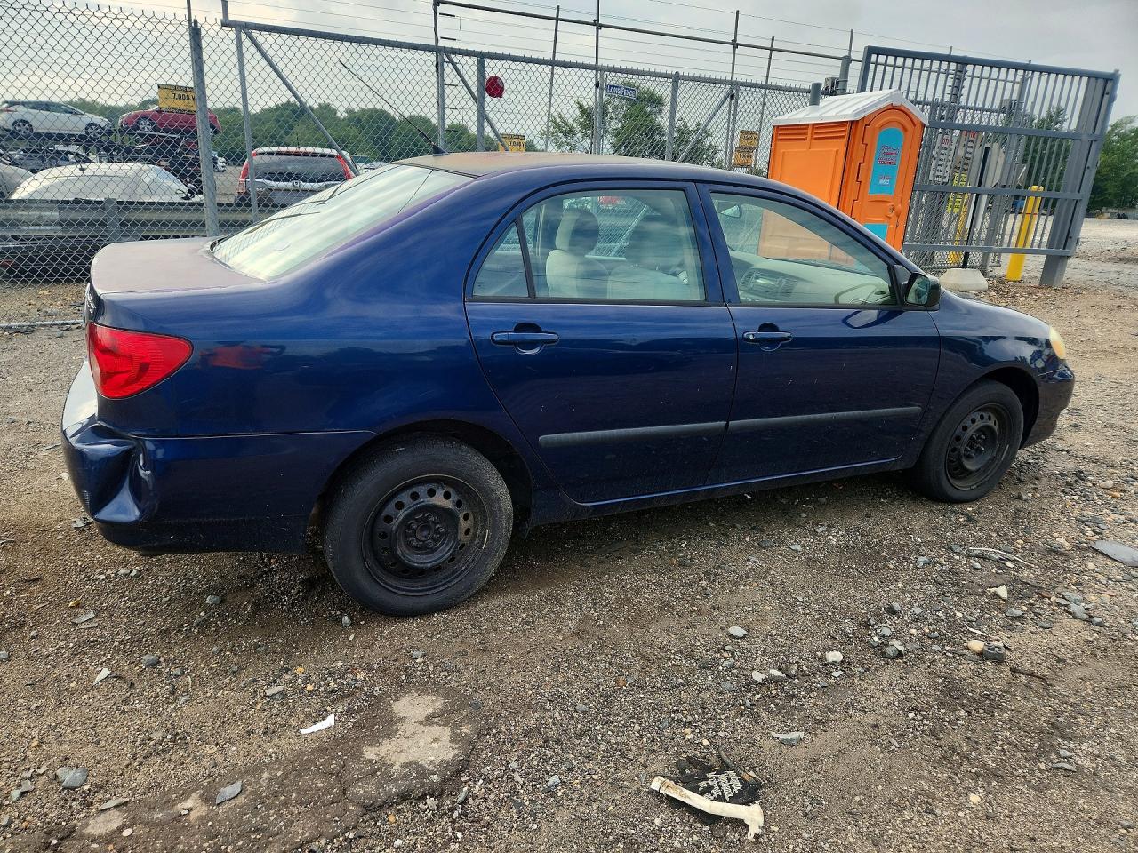 2005 Toyota Corolla Ce Blue vin: 2T1BR32E55C440334