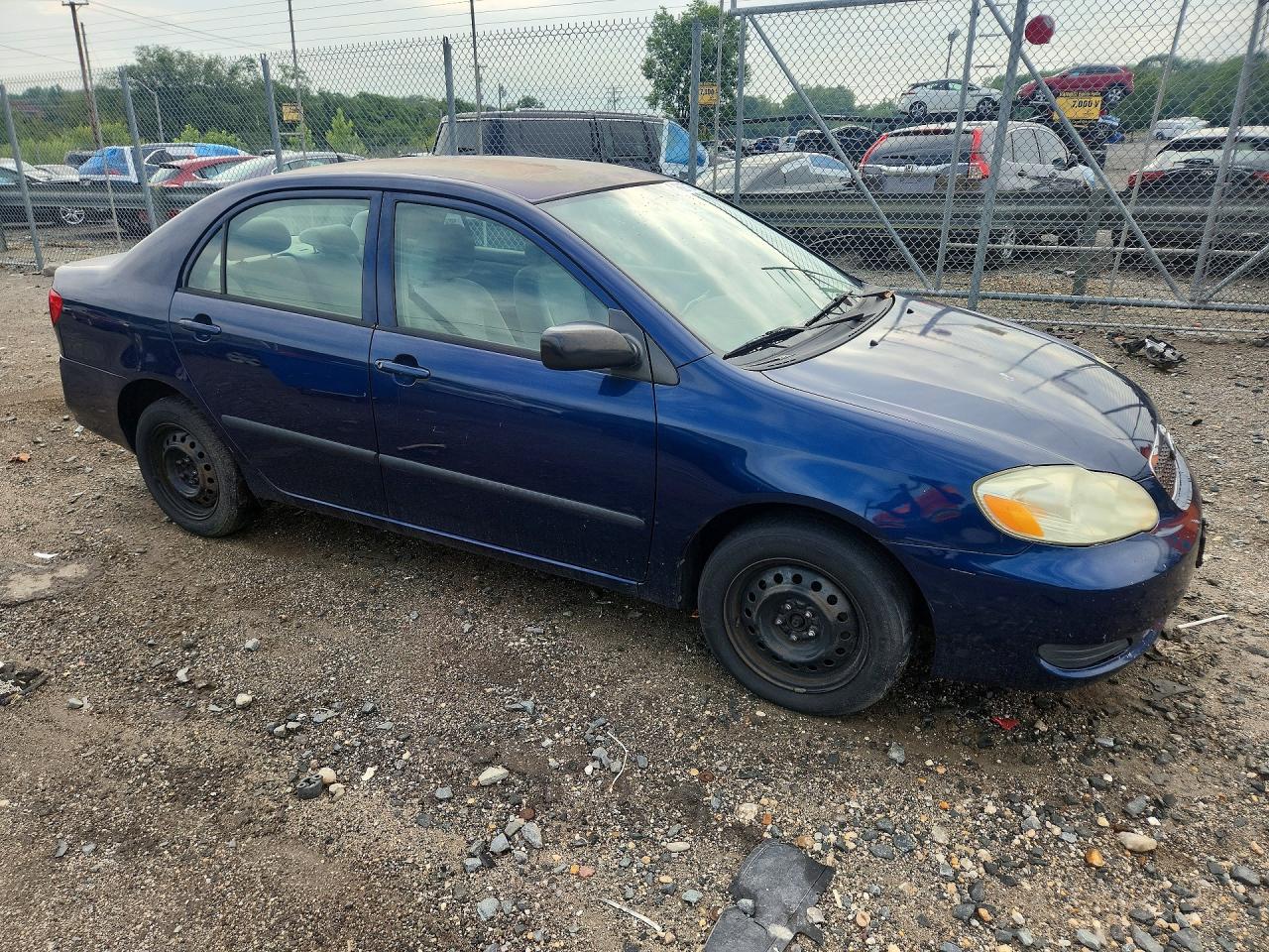 2005 Toyota Corolla Ce Blue vin: 2T1BR32E55C440334