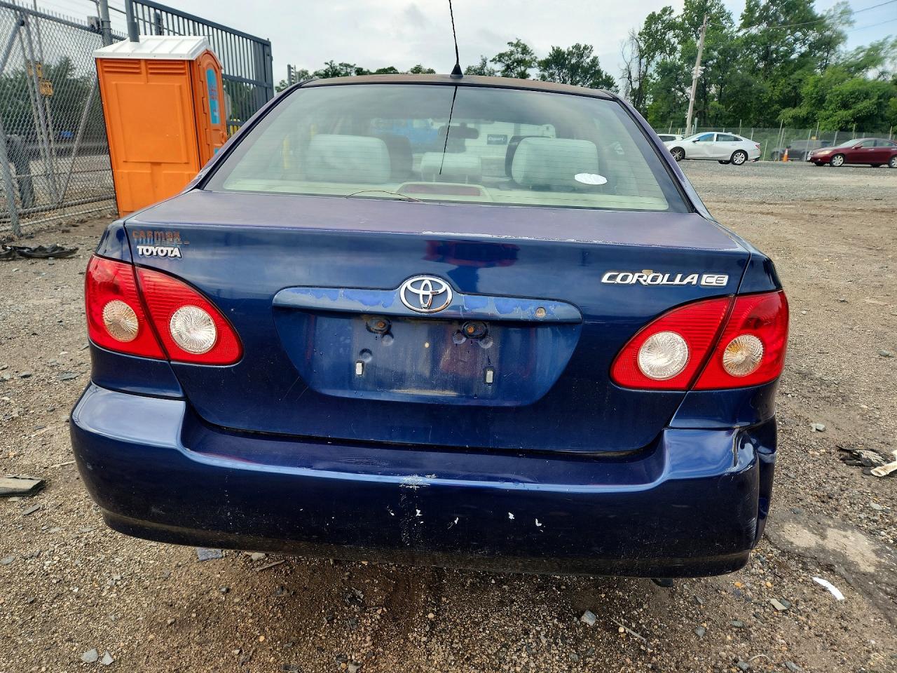 2005 Toyota Corolla Ce Blue vin: 2T1BR32E55C440334