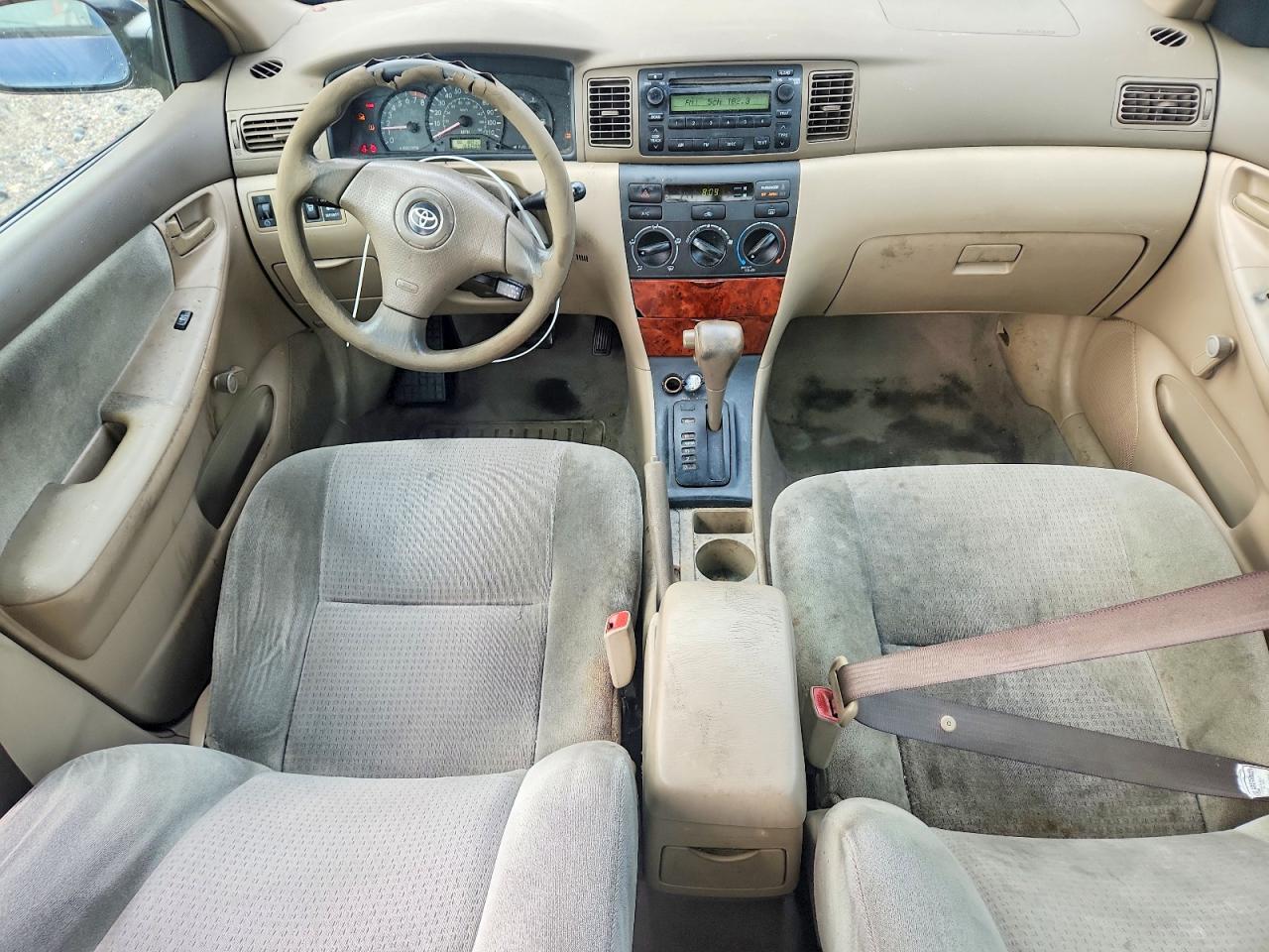 2005 Toyota Corolla Ce Blue vin: 2T1BR32E55C440334