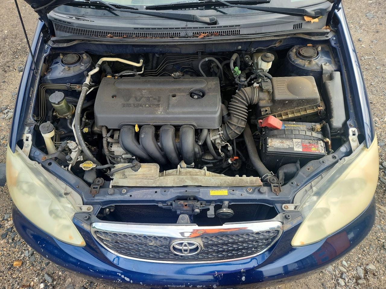 2005 Toyota Corolla Ce Blue vin: 2T1BR32E55C440334