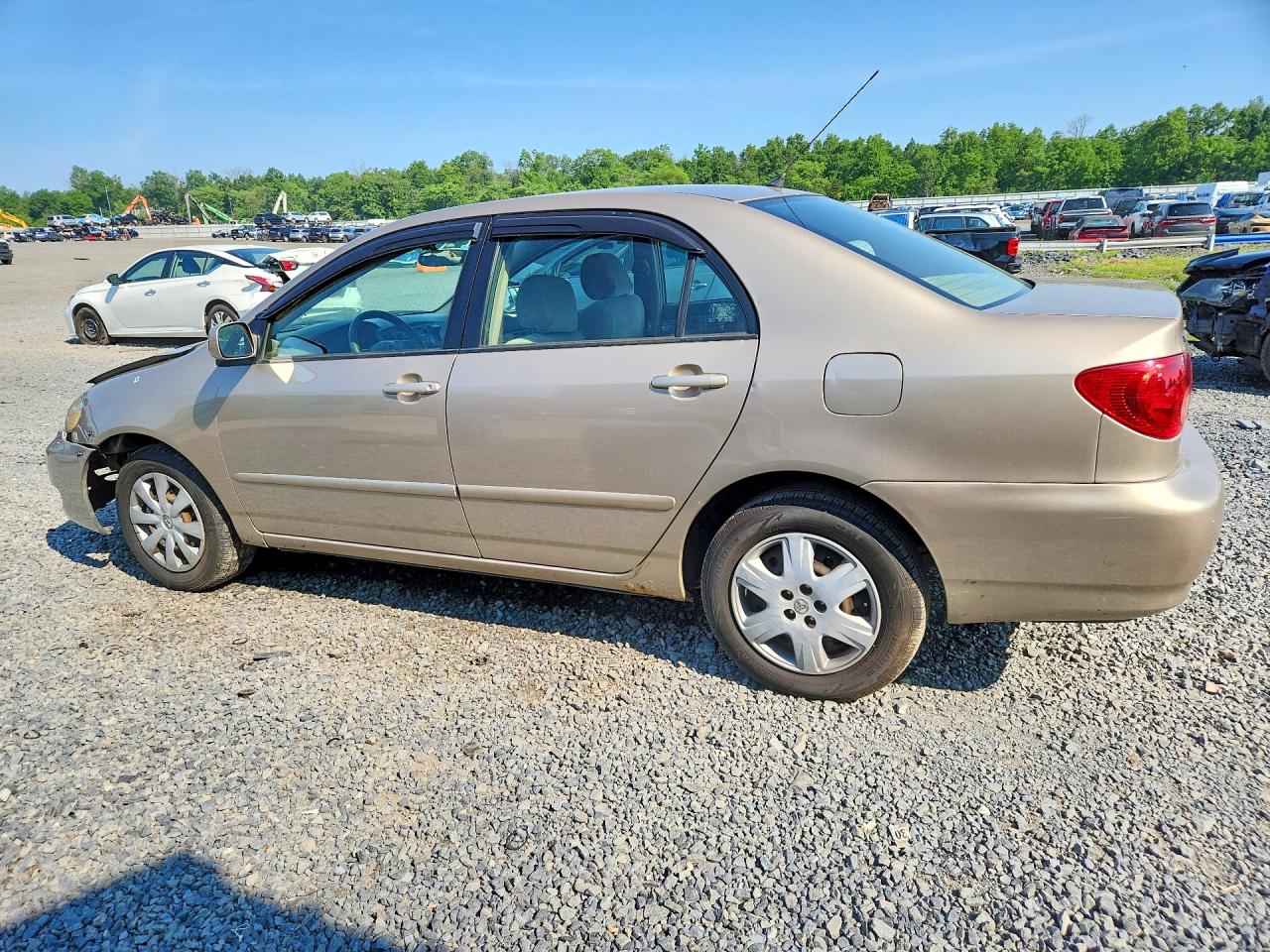 2005 Toyota Corolla Le Tan vin: 2T1BR32E55C450913