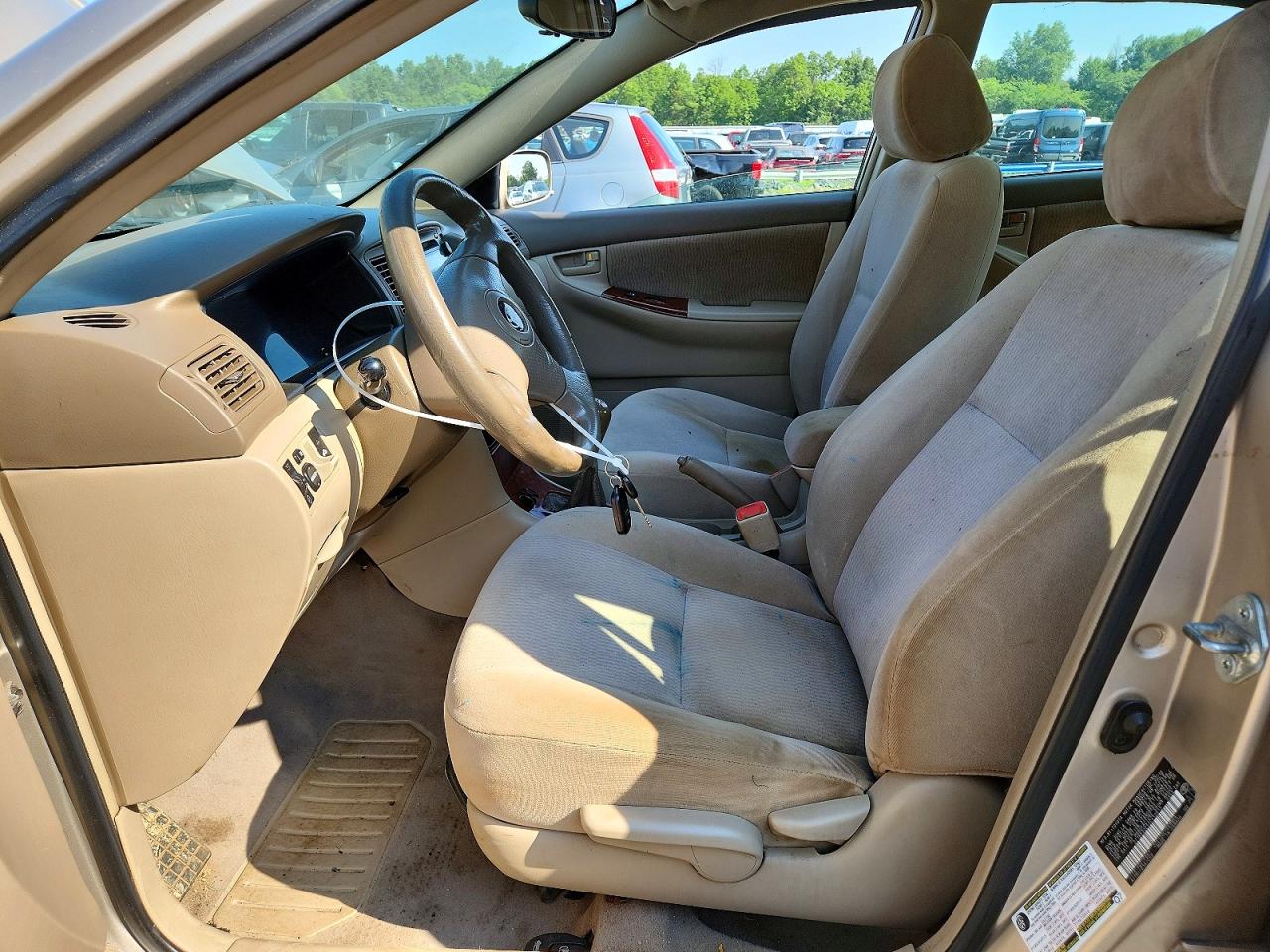 2005 Toyota Corolla Le Tan vin: 2T1BR32E55C450913