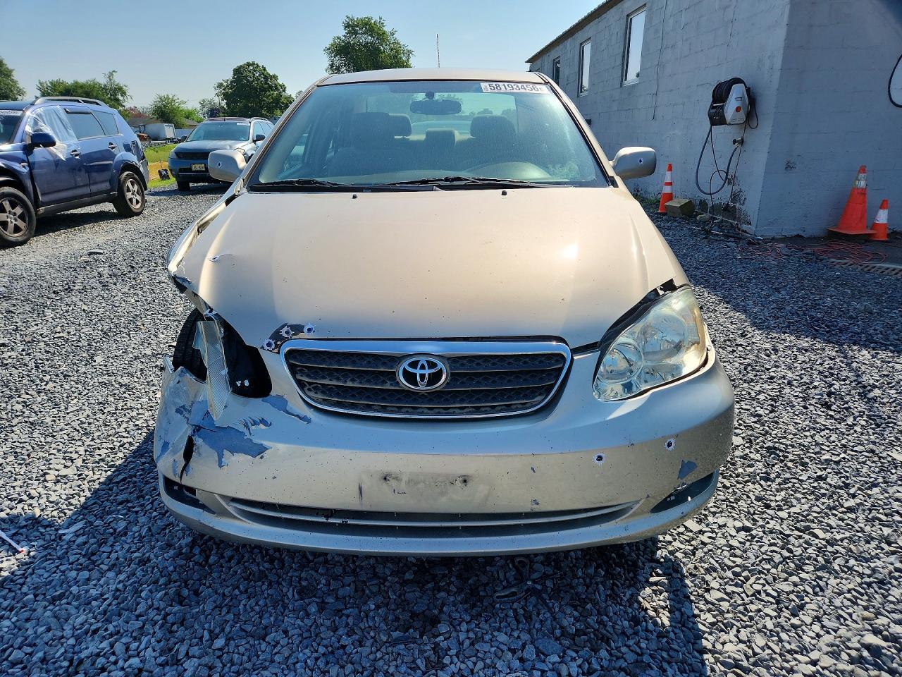 2005 Toyota Corolla Le Tan vin: 2T1BR32E55C450913